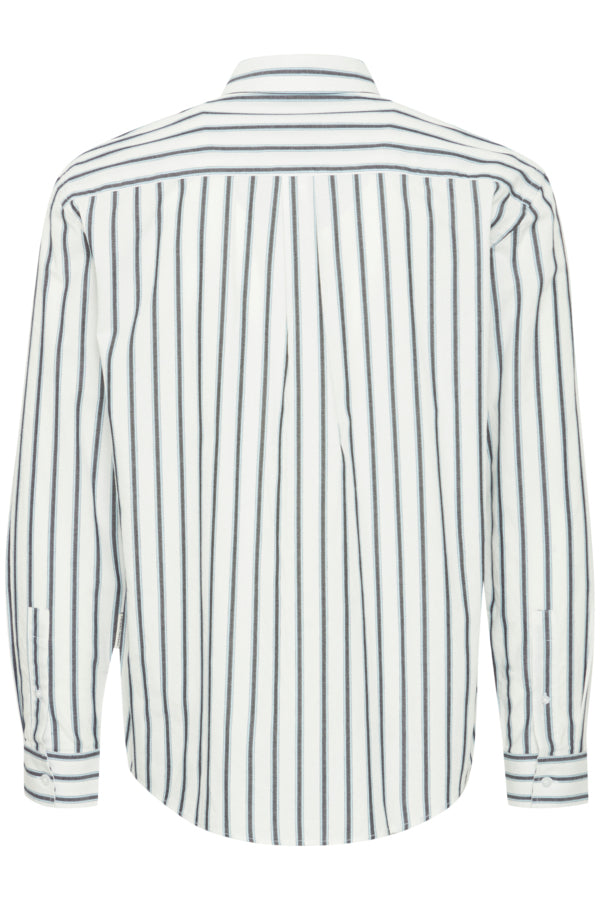 CASUAL FRIDAY - CFALVIN LS Dobby Striped Shirt - 20505289