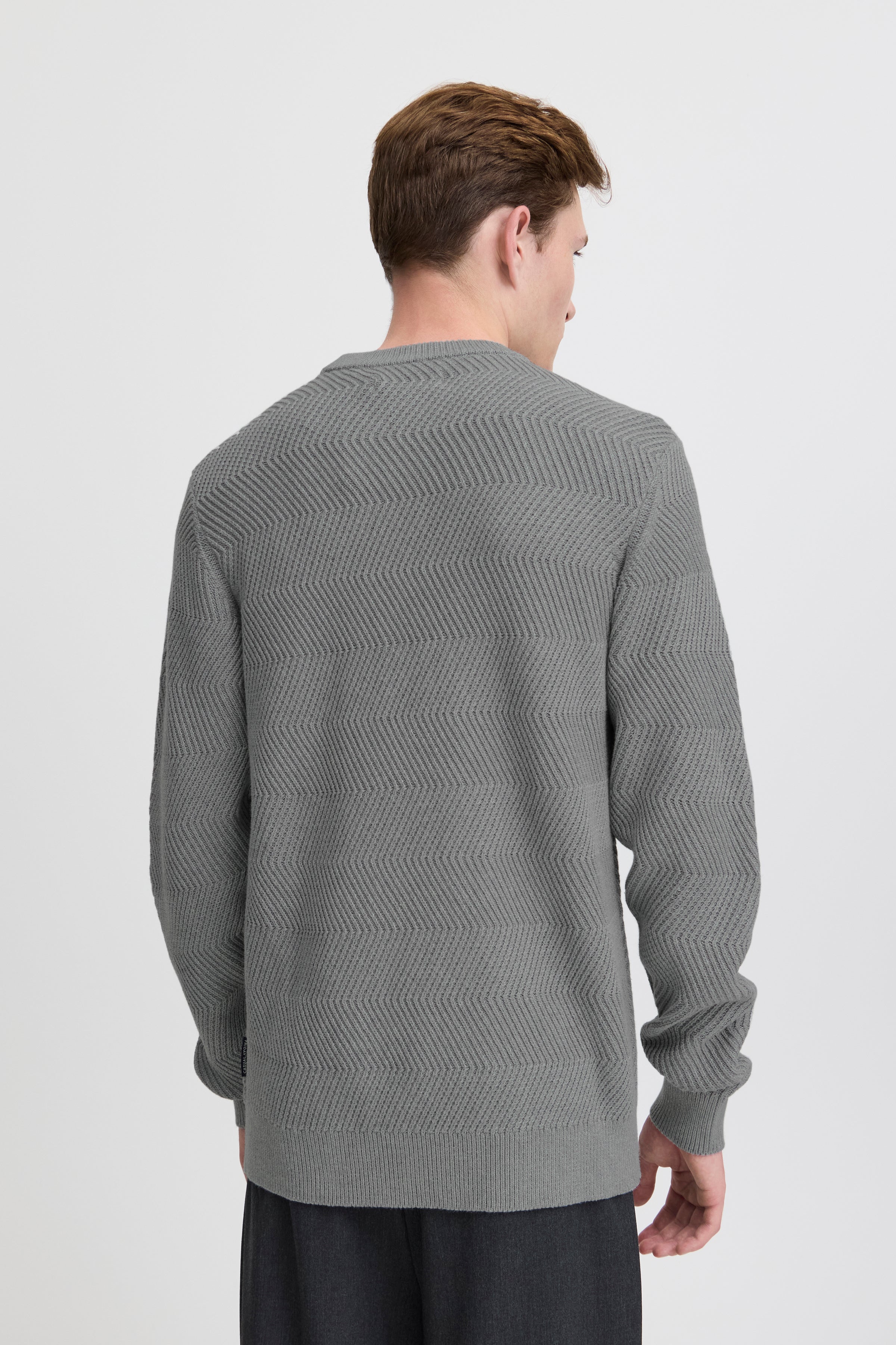 CASUAL FRIDAY - CFKARL Structured Crew Neck Knit - 20505310