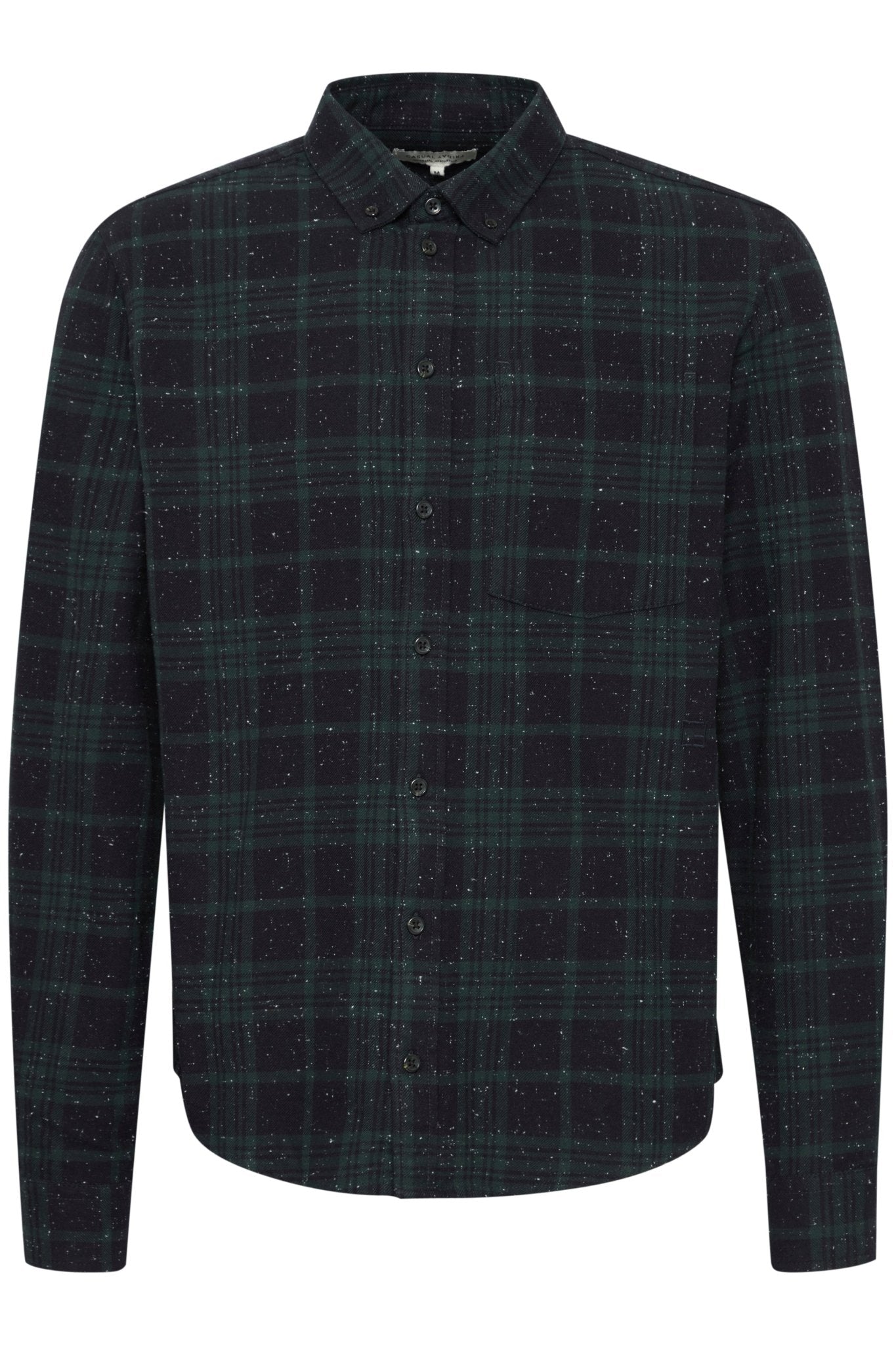 CASUAL FRIDAY - CFANTON LS Checked Nep Yarn Shirt - 20505291 - Boutique Bubbles