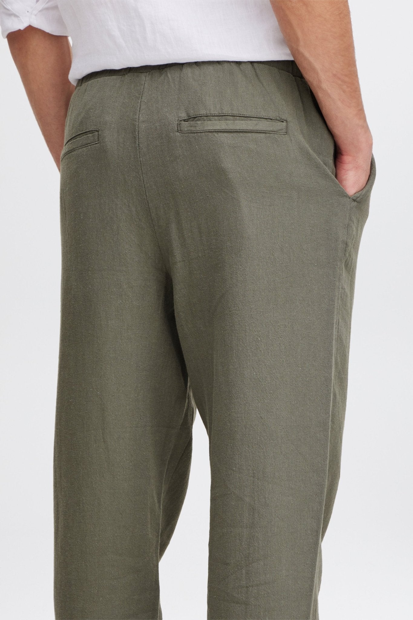 CASUAL FRIDAY - CFHakan Linen Mix Pants - 20505144 - Boutique Bubbles