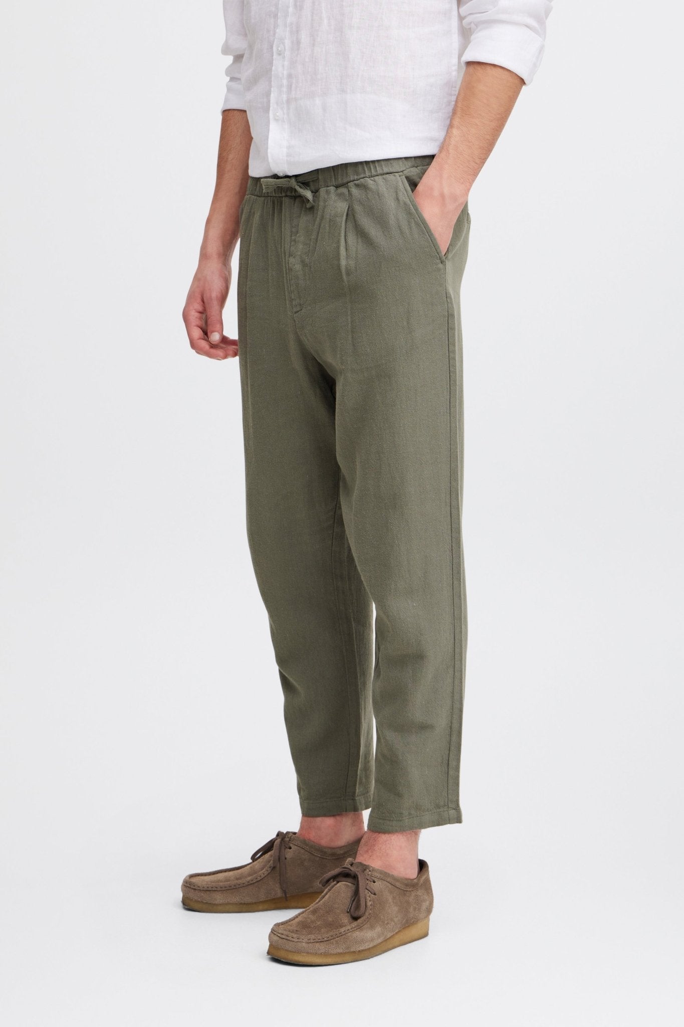 CASUAL FRIDAY - CFHakan Linen Mix Pants - 20505144 - Boutique Bubbles