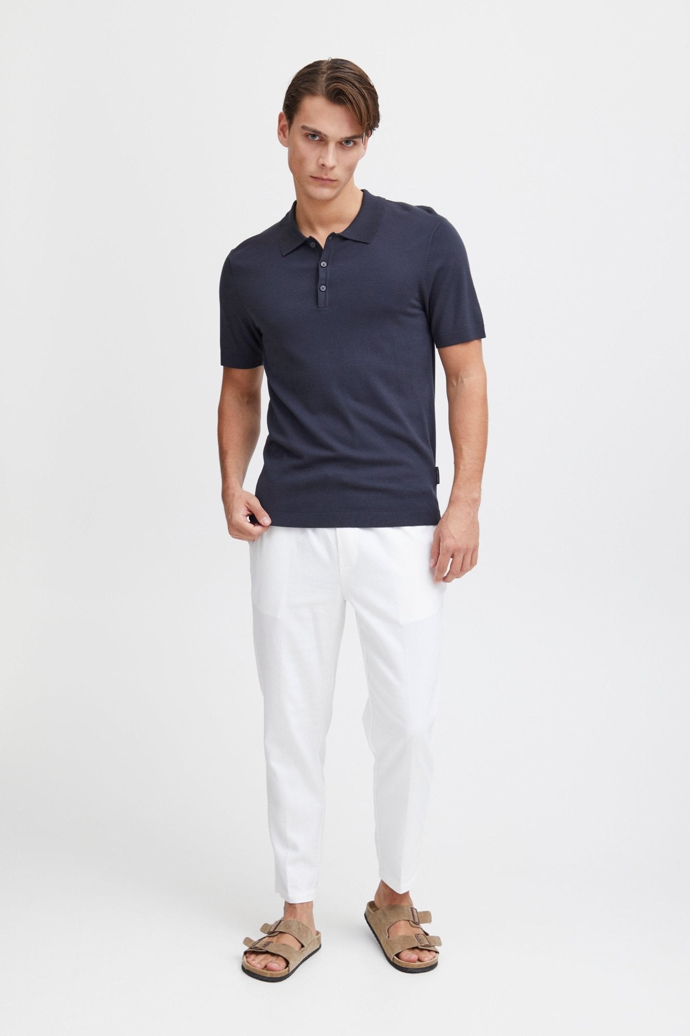 CASUAL FRIDAY - CFKARLO SS polo knit - 20504993 - Boutique Bubbles