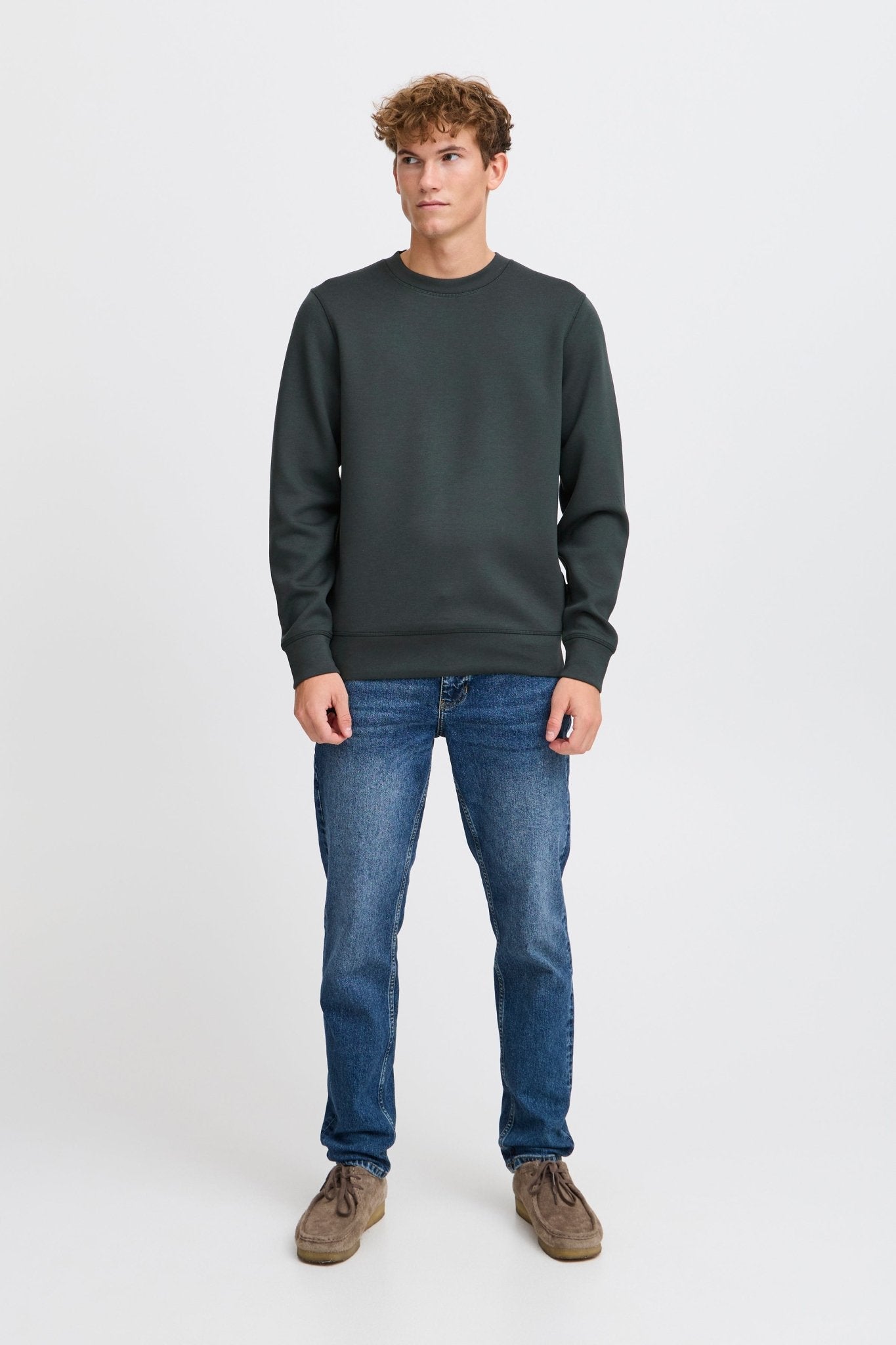 CASUAL FRIDAY - Sebastian Crew Neck Sweat - 20504731 - Boutique Bubbles