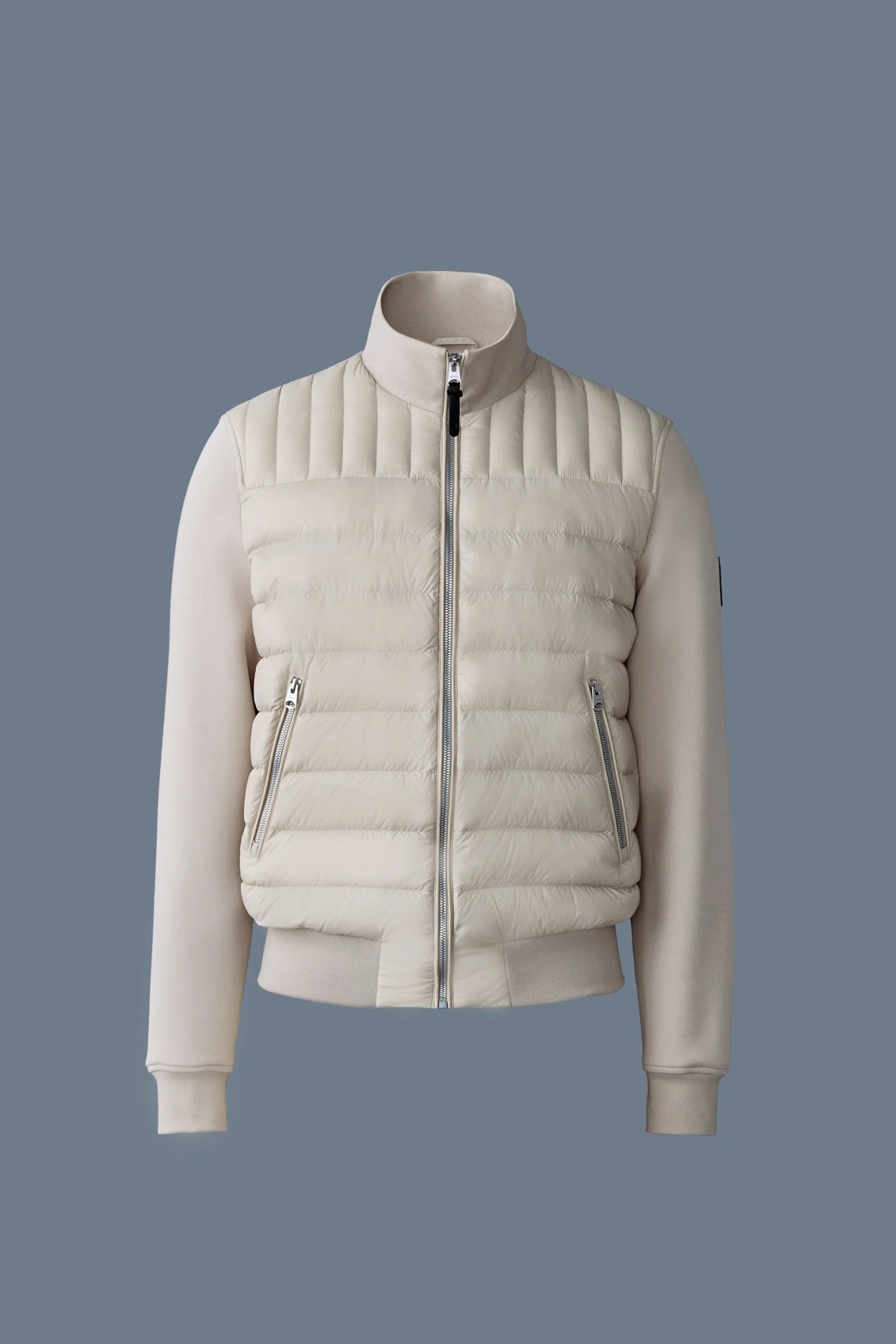 MACKAGE COLLIN - R - Nano Down Mixed Media Bomber Jacket - Boutique Bubbles