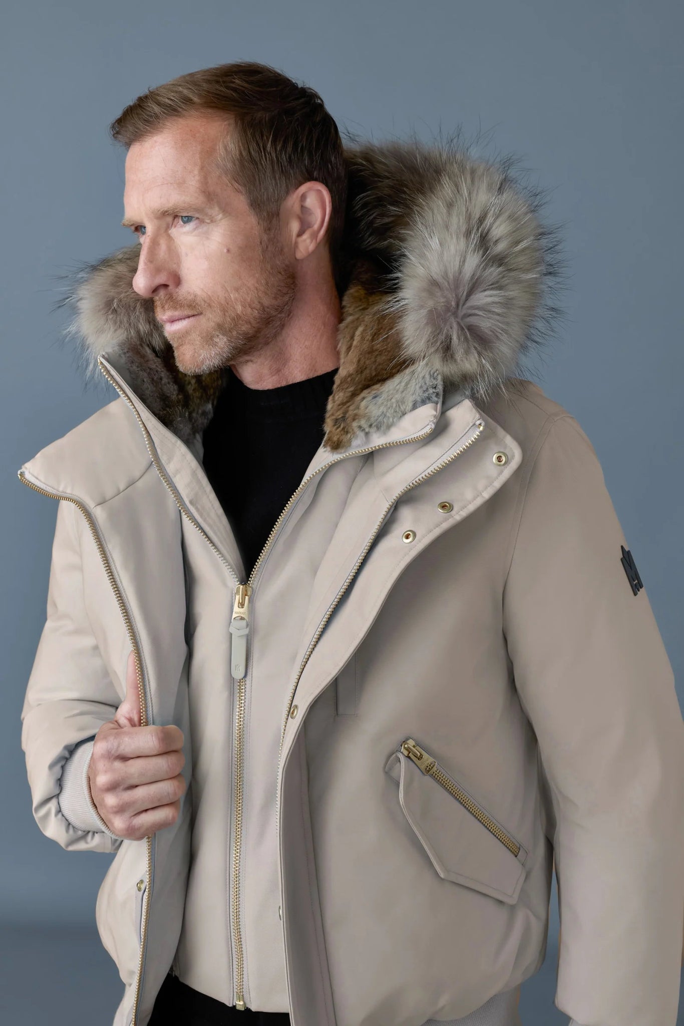 MACKAGE DIXON - F - 2 - in - 1 Nordic Tech Down Bomber With Natural Fur - Boutique Bubbles