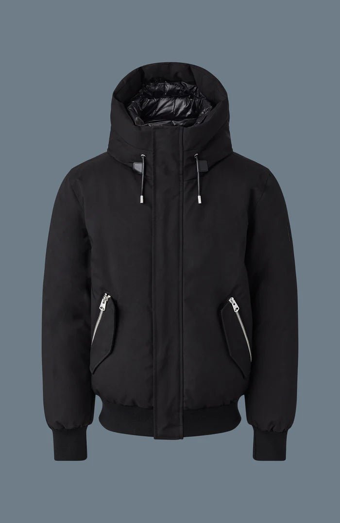 MACKAGE DIXON - NFR - 2 - In - 1 Down Bomber Jacket With Hooded Bib For Men - Boutique Bubbles