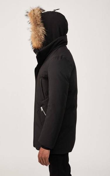 MACKAGE EDWARD - R - Hip Length Down Winter Parka With Fur (WITHOUT LOGO ON THE LEFT SLEEVE) - Boutique Bubbles