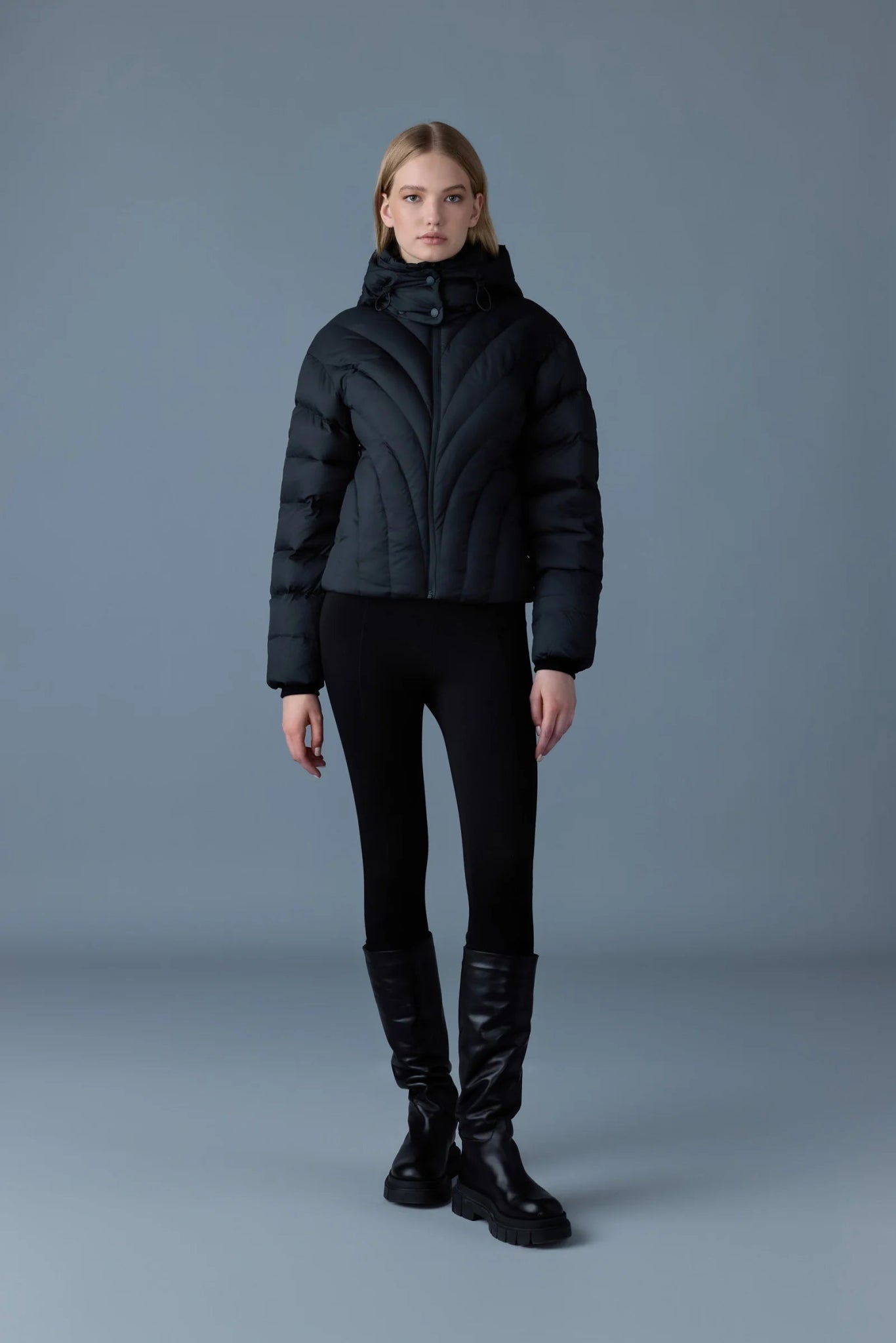 MACKAGE HOPE - Softwash Rounded Quilt Down Jacket - Boutique Bubbles