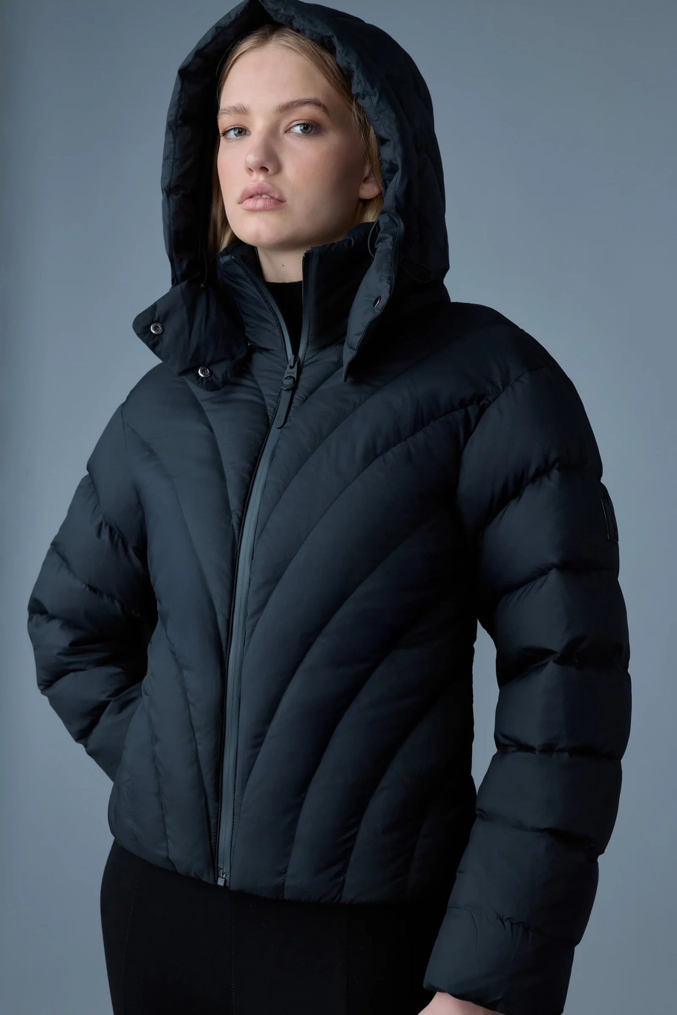 MACKAGE HOPE - Softwash Rounded Quilt Down Jacket - Boutique Bubbles