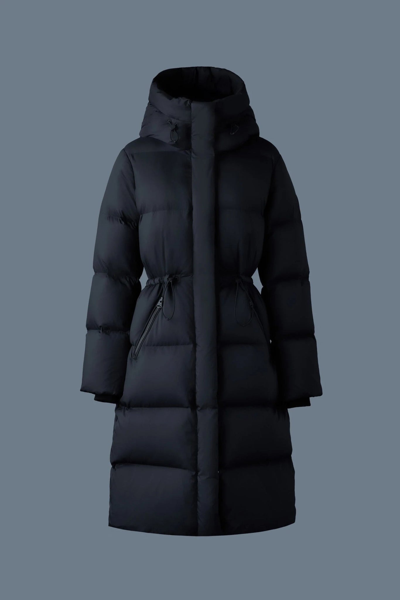 MACKAGE ISHANI - SW - Softwash Long Down Coat With Hood - Boutique Bubbles