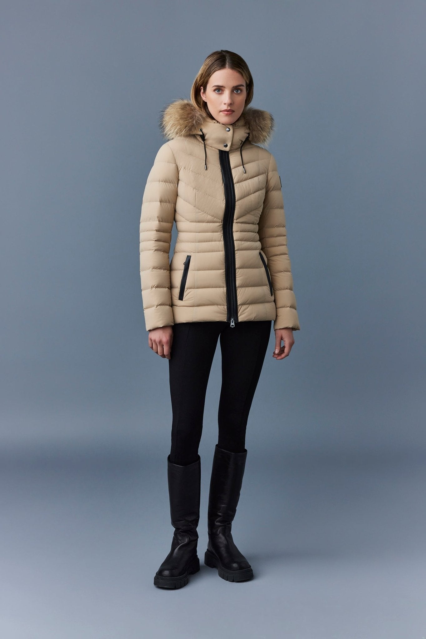 MACKAGE PATSY - F - Agile - 360 Down Jacket With Natural Fur - Boutique Bubbles