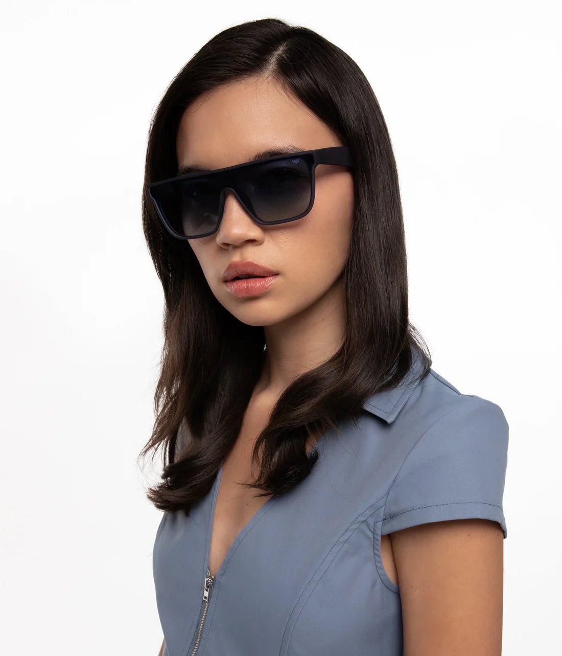 MATT&NAT FEIGE - Blue Square Sunglasses - Boutique Bubbles