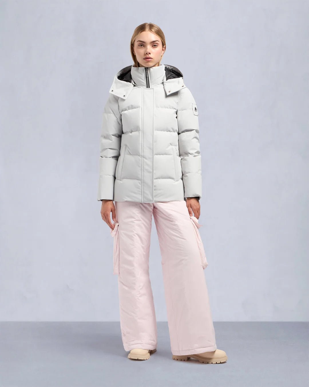 MOOSE KNUCKLES - CLOUD SHEARLING 3Q JACKET WOMENS - M34LJ179S - Boutique Bubbles