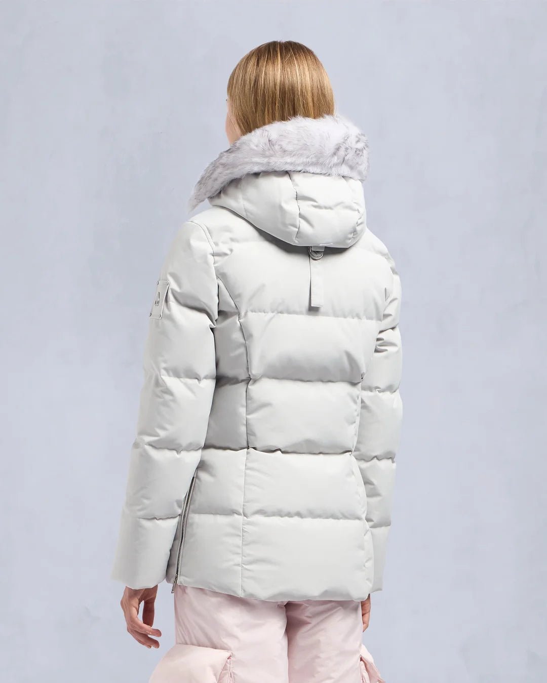 MOOSE KNUCKLES - CLOUD SHEARLING 3Q JACKET WOMENS - M34LJ179S - Boutique Bubbles