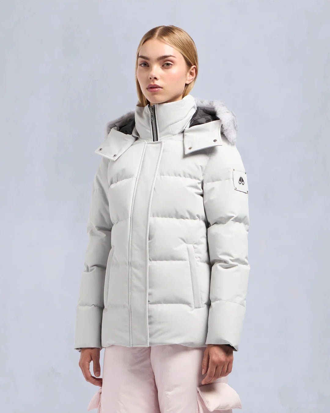 MOOSE KNUCKLES - CLOUD SHEARLING 3Q JACKET WOMENS - M34LJ179S - Boutique Bubbles