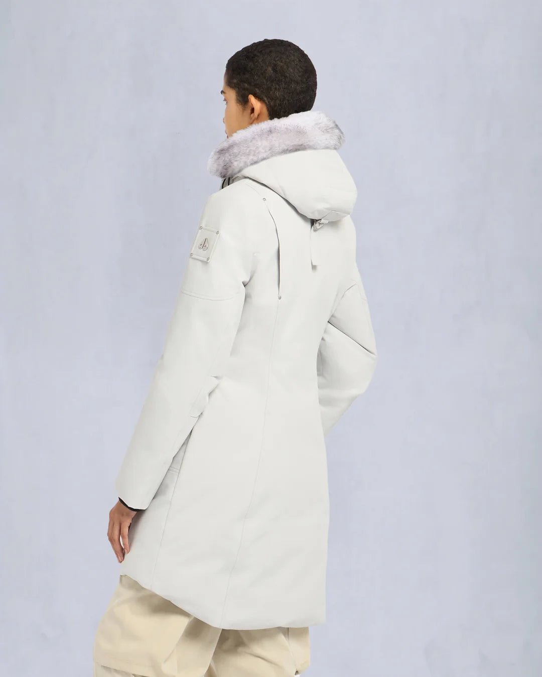 MOOSE KNUCKLES - CLOUD SHEARLING PARKA WOMENS - M34LP223S - Boutique Bubbles