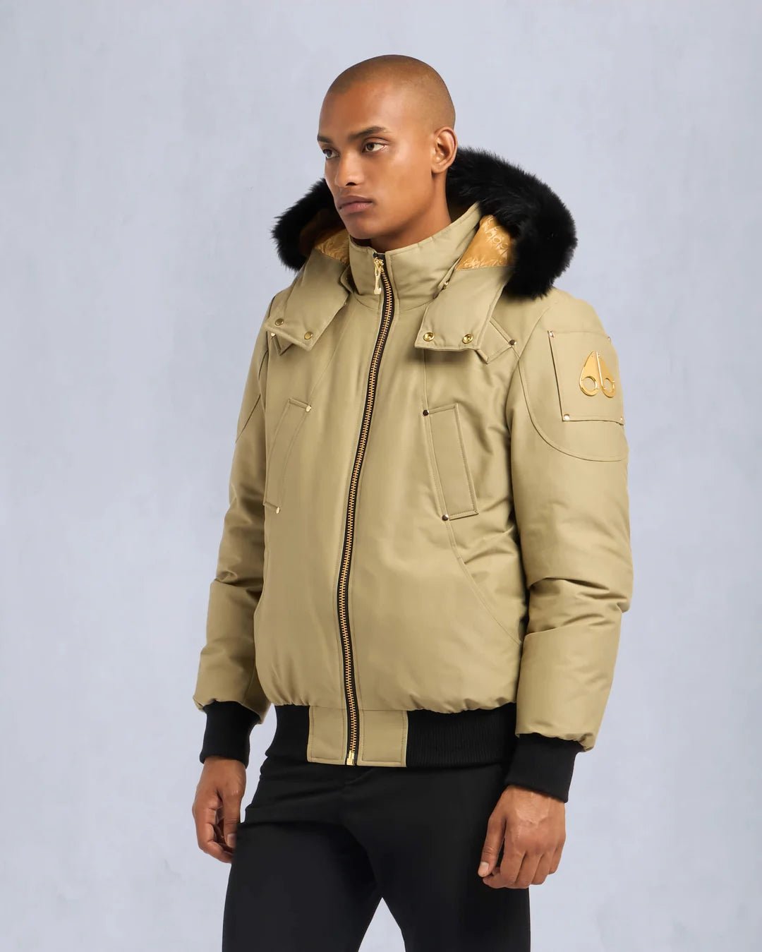 MOOSE KNUCKLES - GOLD SERIES LITTLE RAPIDS BOMBER JACKET - M39MB000GS - Boutique Bubbles