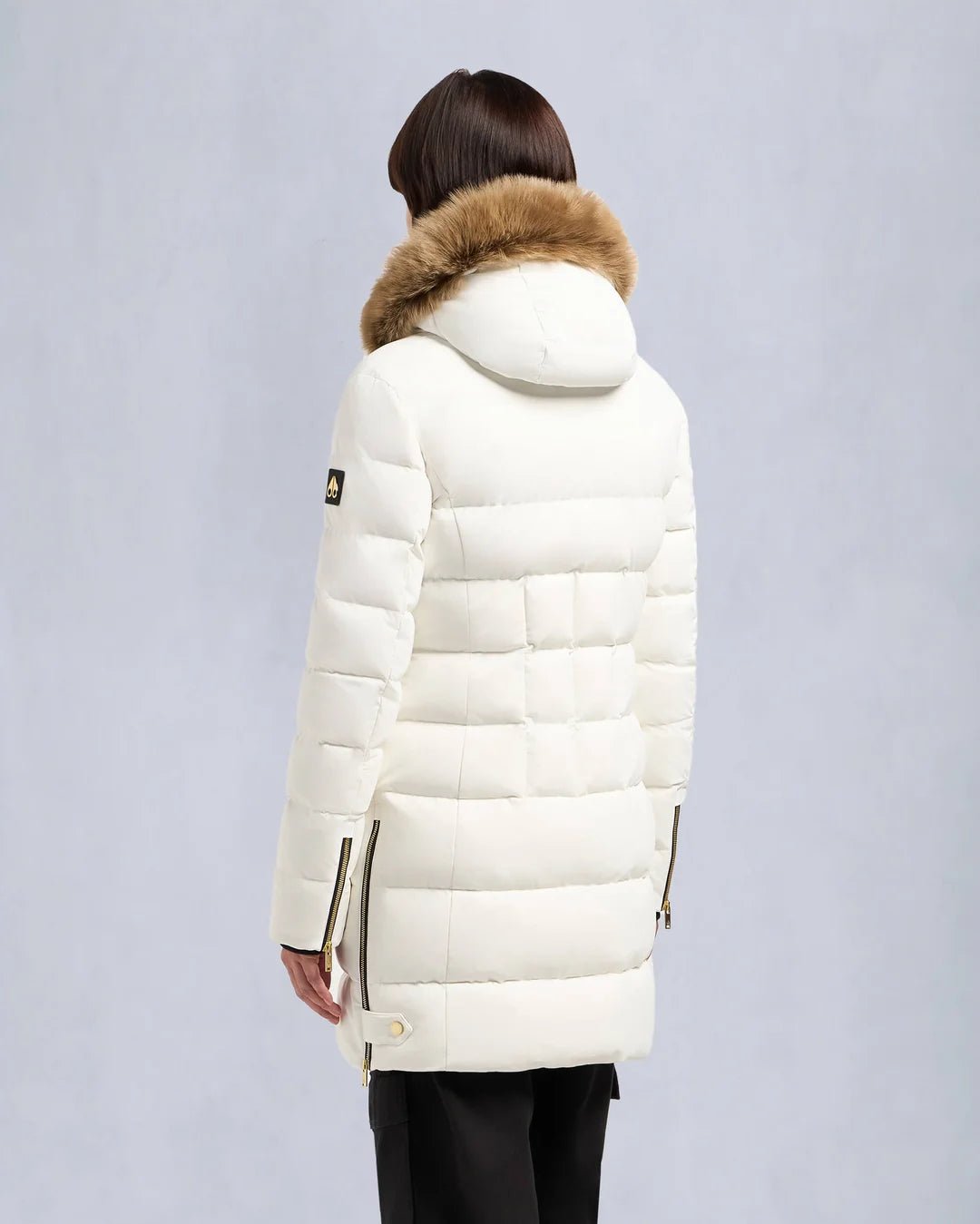 MOOSE KNUCKLES - GOLD SERIES WATERSHED SHEARLING PARKA - M34LP228GS - Boutique Bubbles