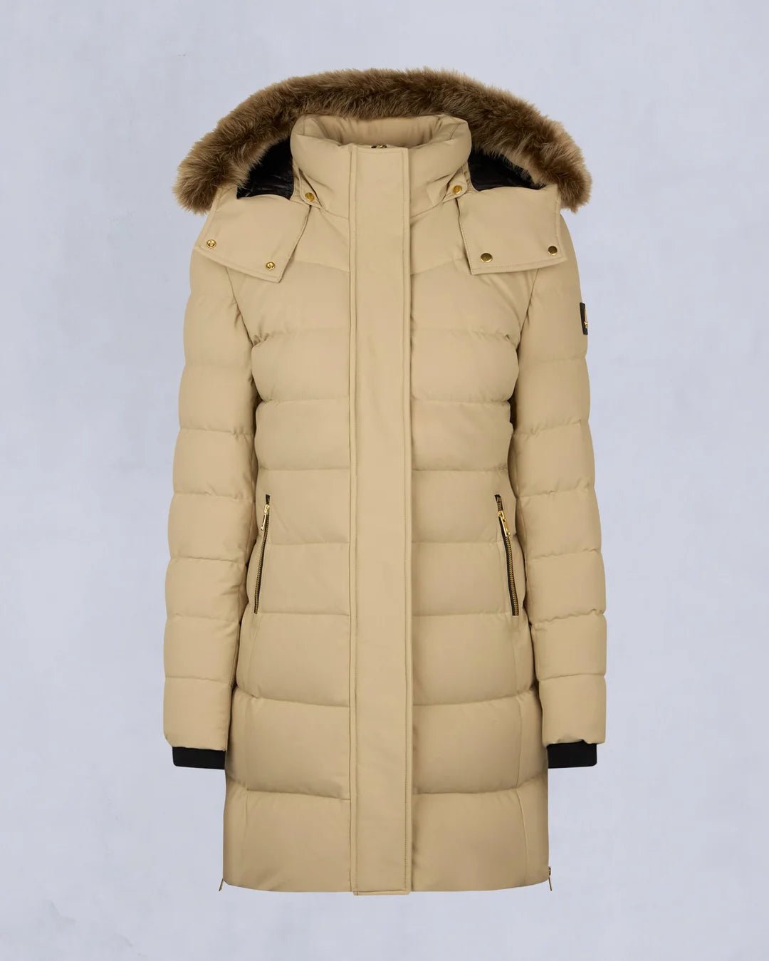 MOOSE KNUCKLES - GOLD SERIES WATERSHED SHEARLING PARKA - M34LP228GS - Boutique Bubbles