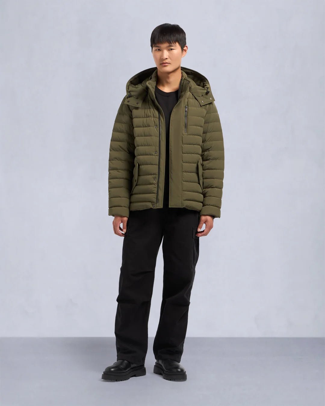 MOOSE KNUCKLES - GREYSTONE DOWN JACKET - M33MJ111 - Boutique Bubbles