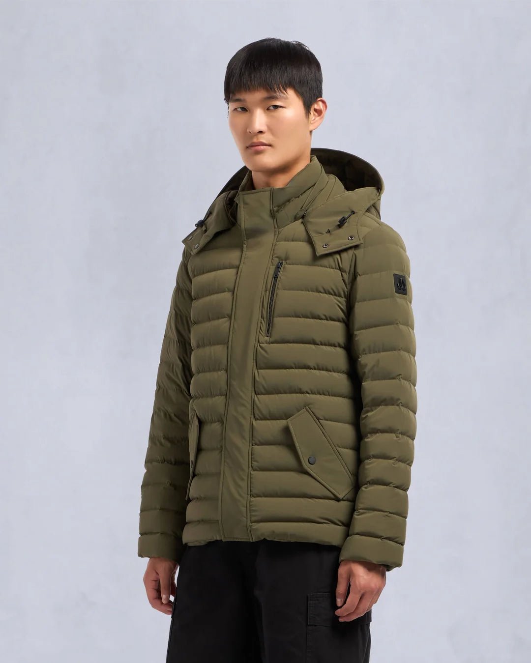 MOOSE KNUCKLES - GREYSTONE DOWN JACKET - M33MJ111 - Boutique Bubbles