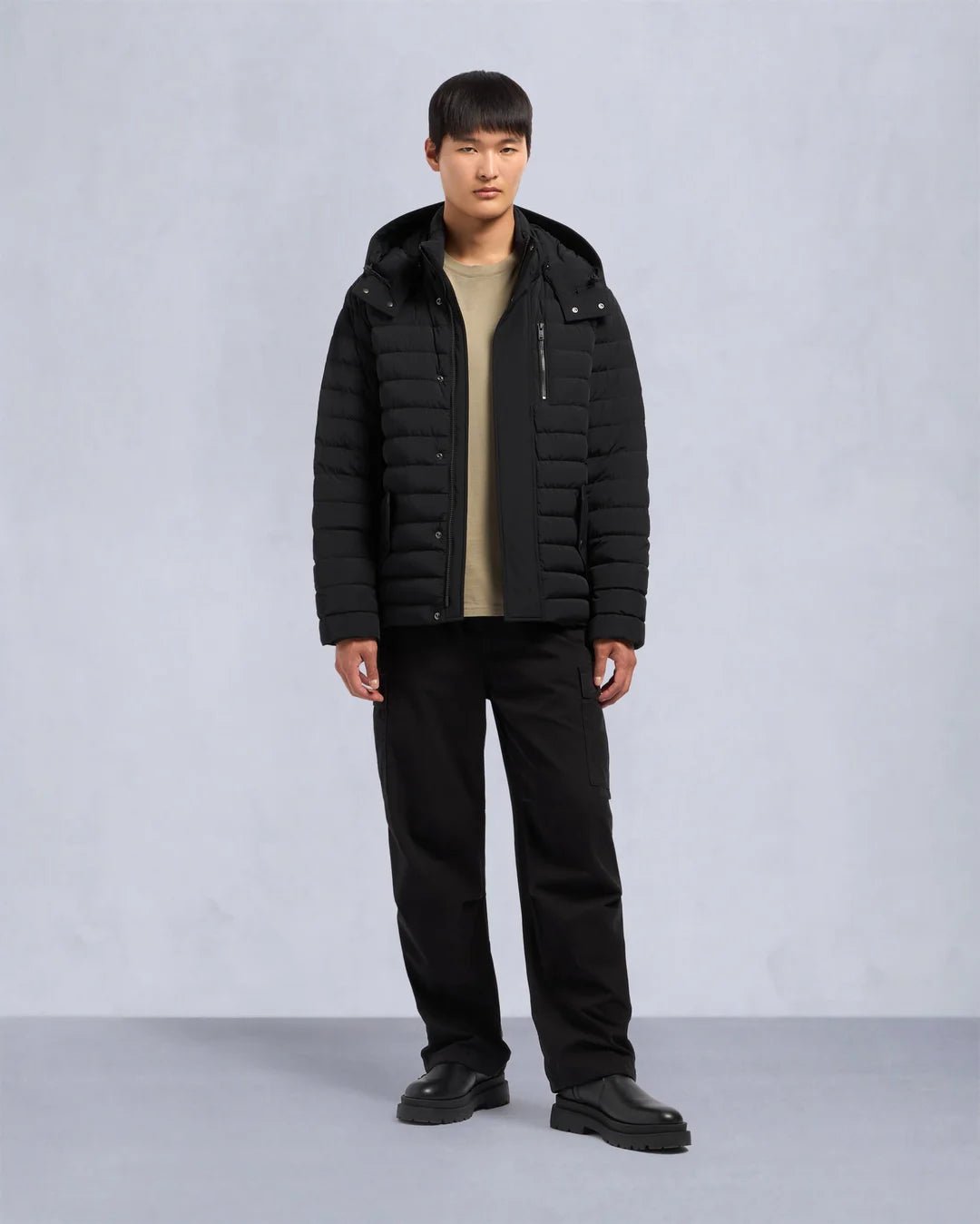 MOOSE KNUCKLES - GREYSTONE DOWN JACKET - M33MJ111 - Boutique Bubbles