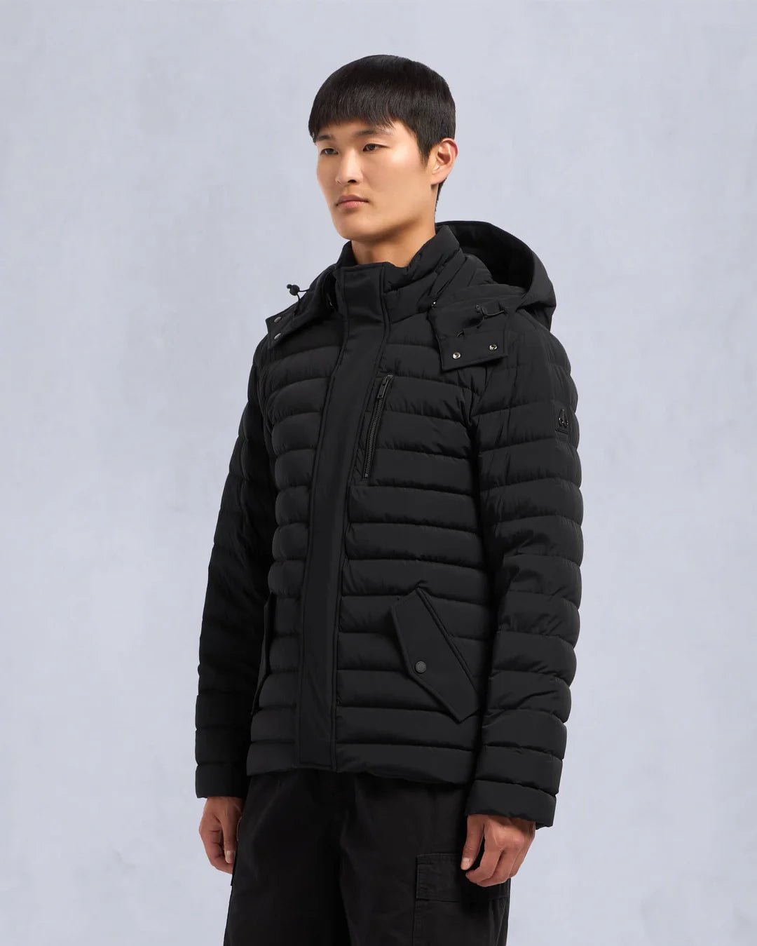 MOOSE KNUCKLES - GREYSTONE DOWN JACKET - M33MJ111 - Boutique Bubbles