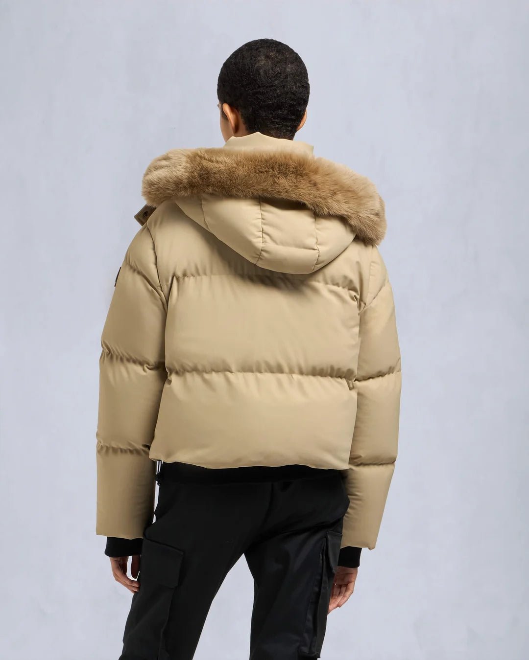 MOOSE KNUCKLES - MISTI SHEARLING DOWN JACKET - M34LJ137S - Boutique Bubbles