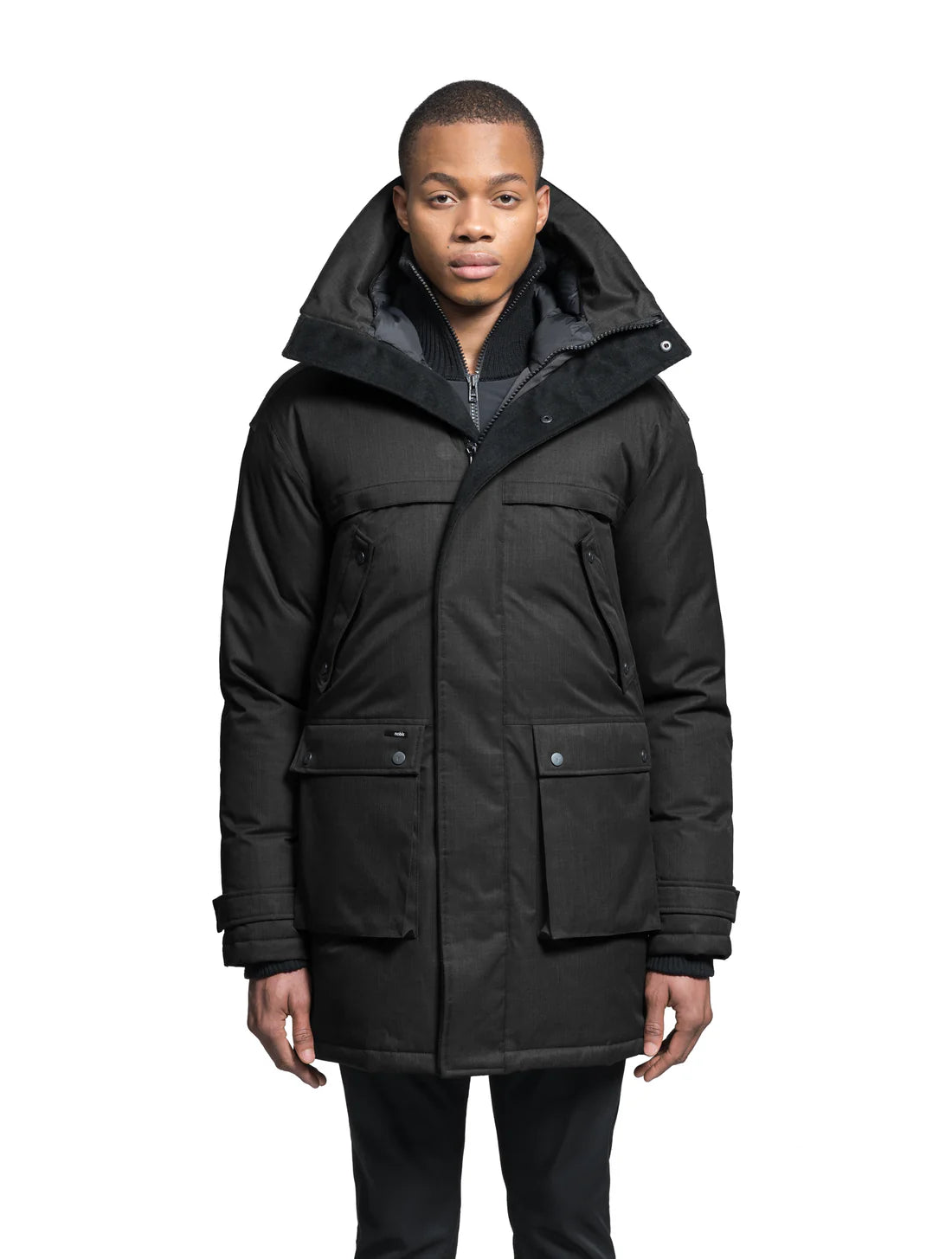 NOBIS YATESY Furless - Men's Long Parka - Boutique Bubbles