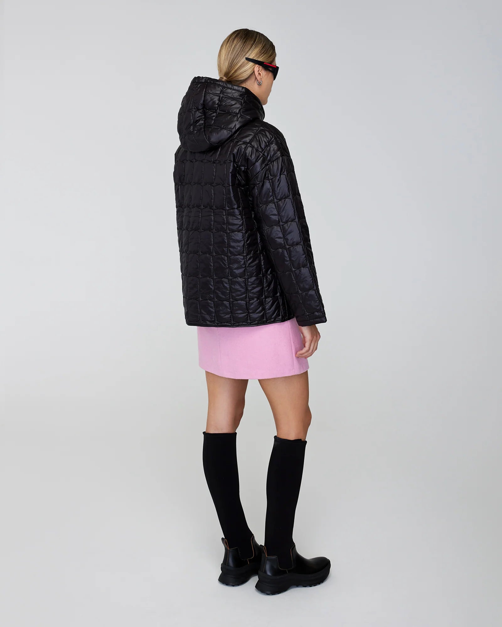 QUARTZ Co EMILY - Lightweight Hooded Quilted Jacket - Boutique Bubbles