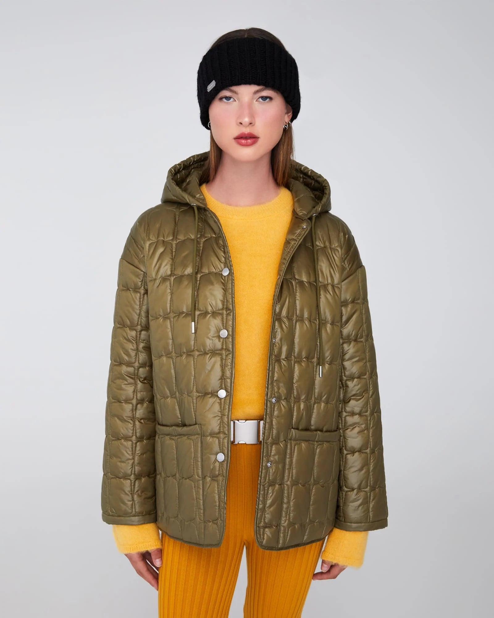 QUARTZ Co EMILY - Lightweight Hooded Quilted Jacket - Boutique Bubbles