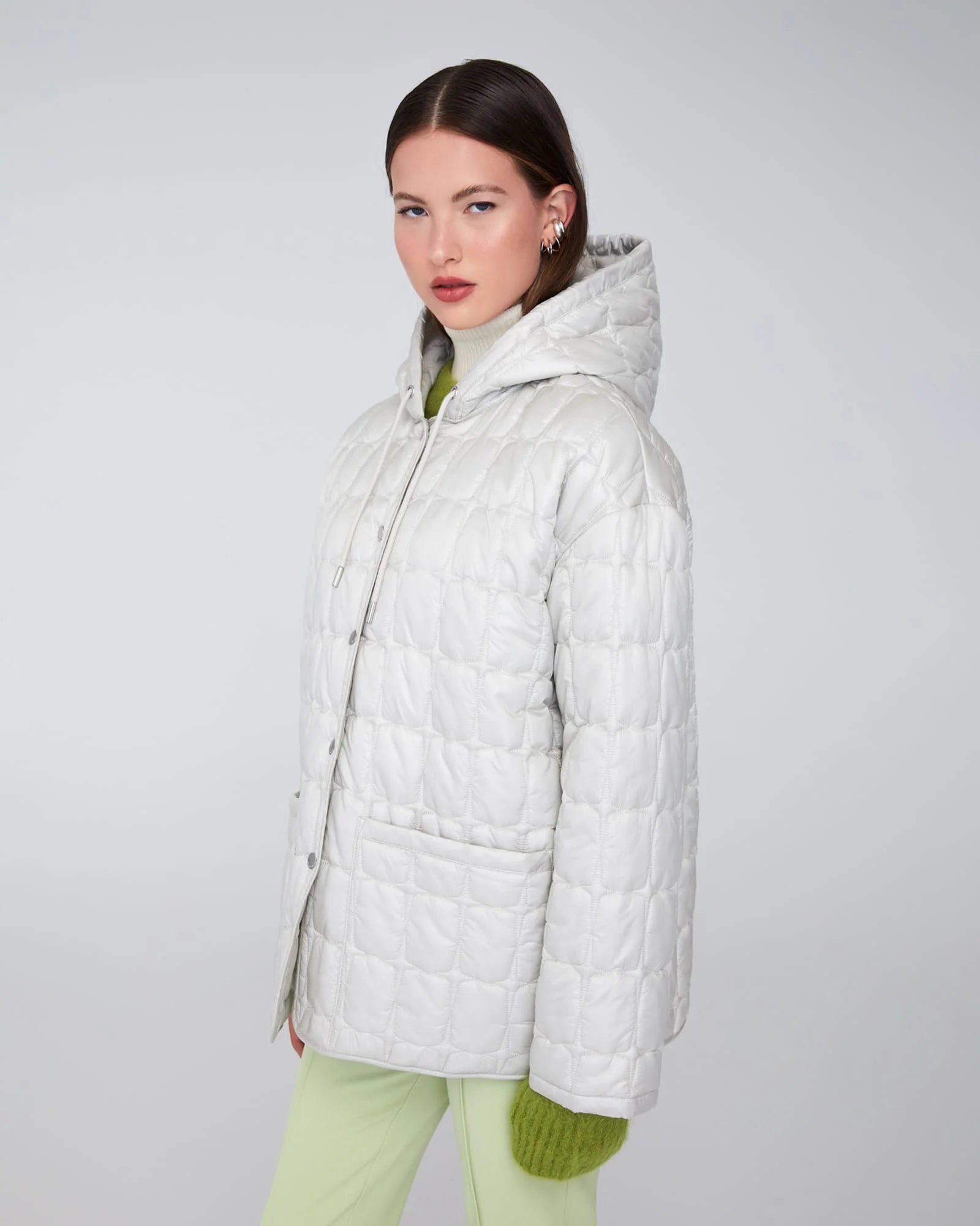 QUARTZ Co EMILY - Lightweight Hooded Quilted Jacket - Boutique Bubbles