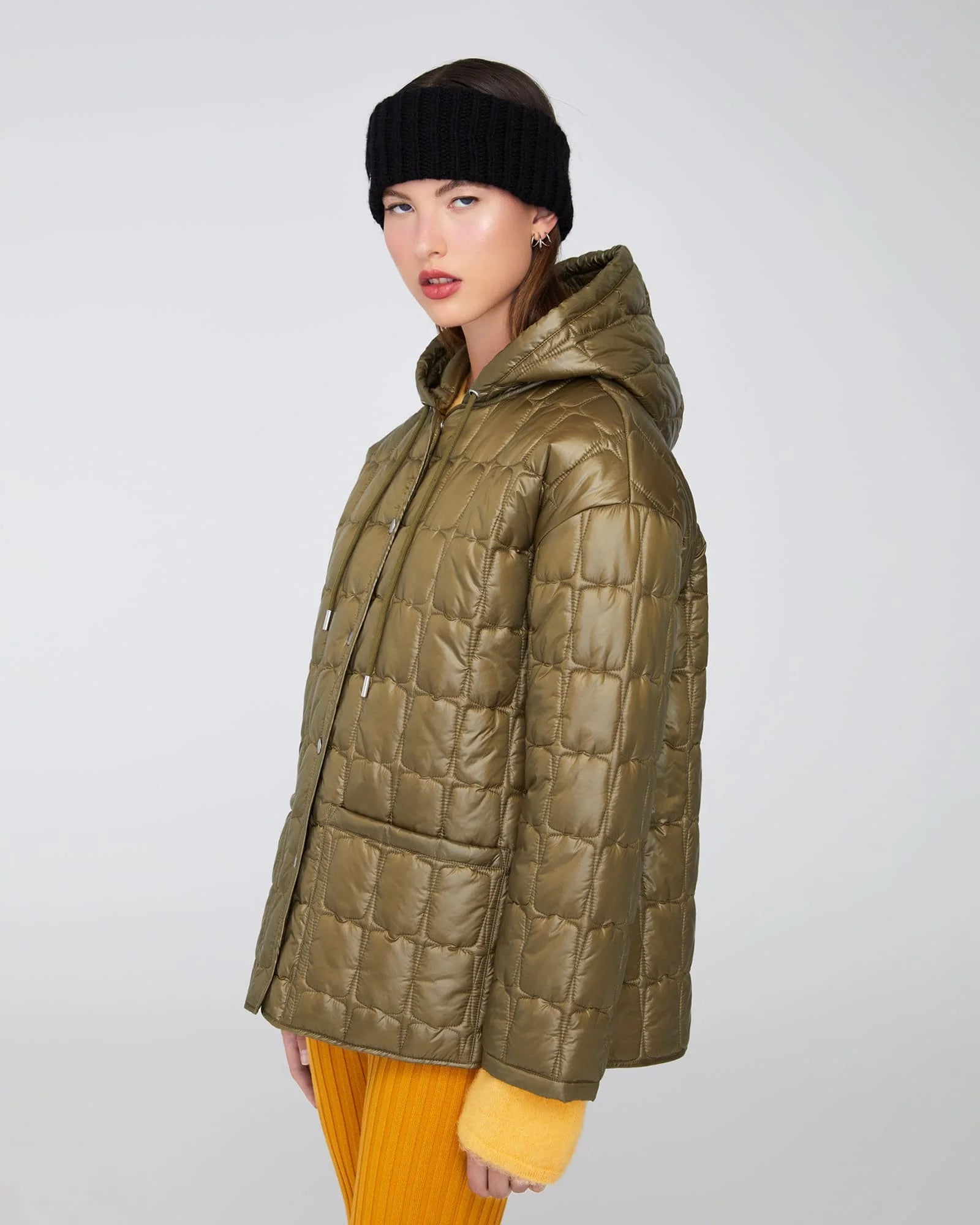 QUARTZ Co EMILY - Lightweight Hooded Quilted Jacket - Boutique Bubbles