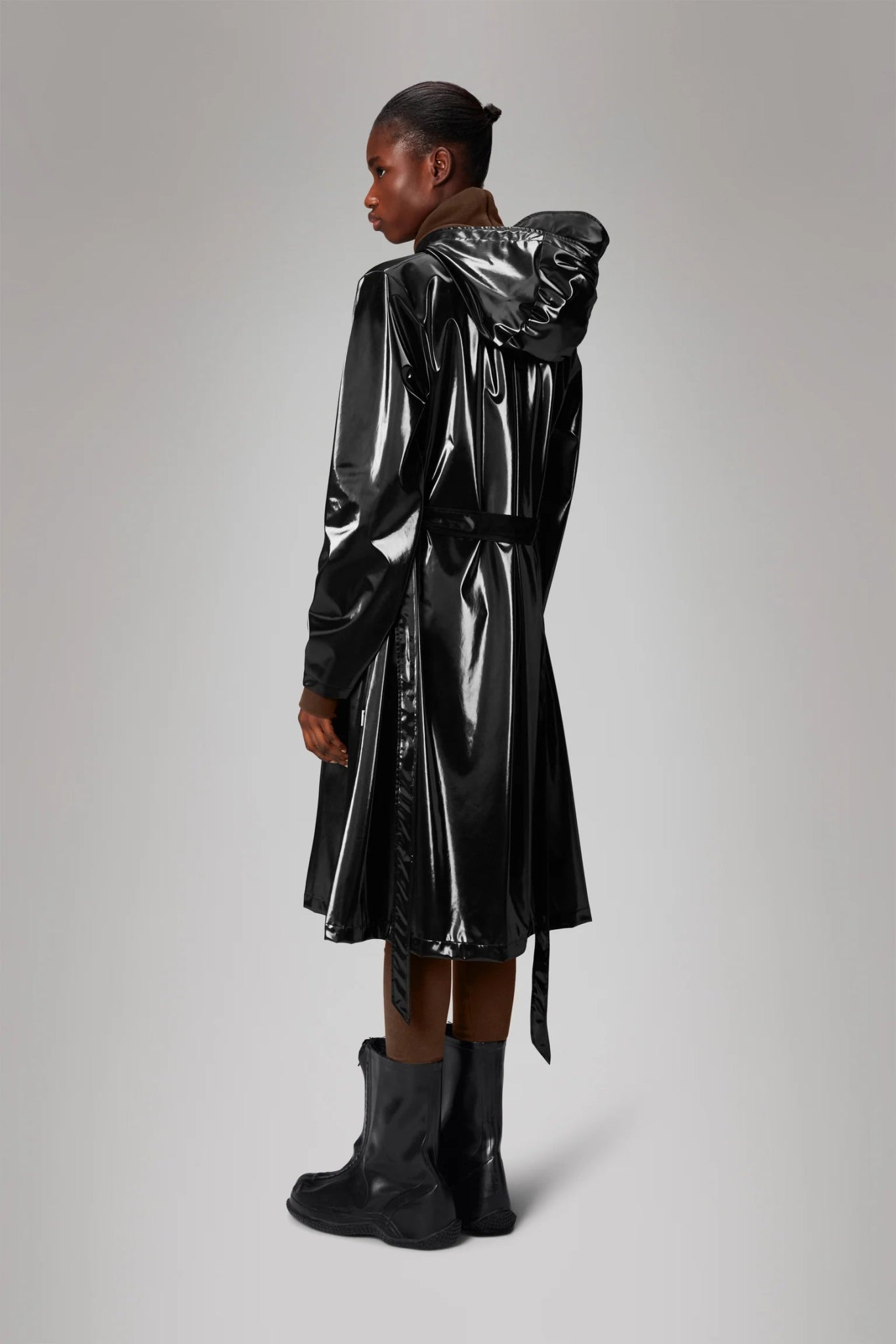 RAINS A - LINE W Longer Jacket W3 - Boutique Bubbles