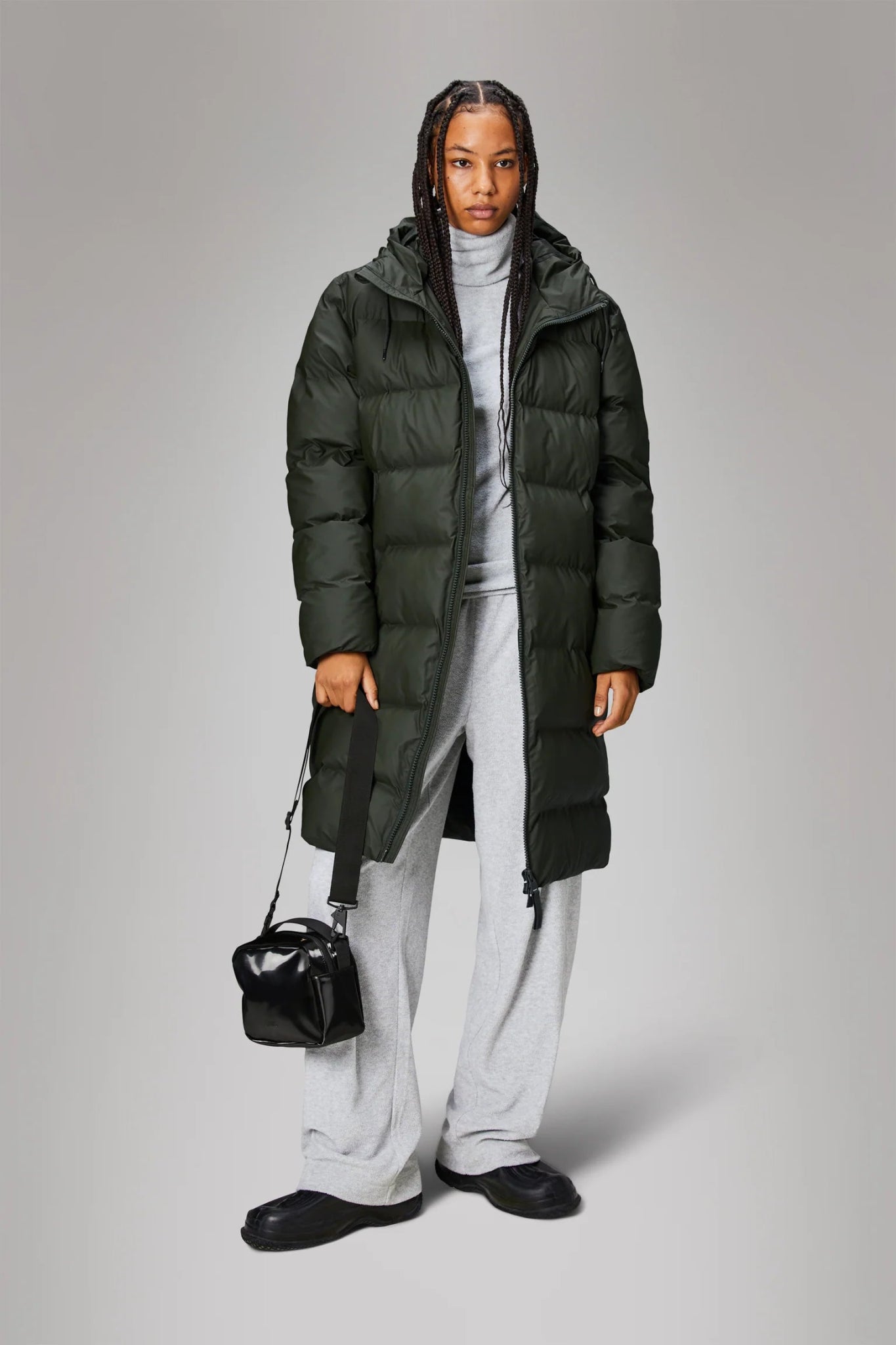 RAINS ALTA Longer Puffer Jacket W3T4 - Boutique Bubbles