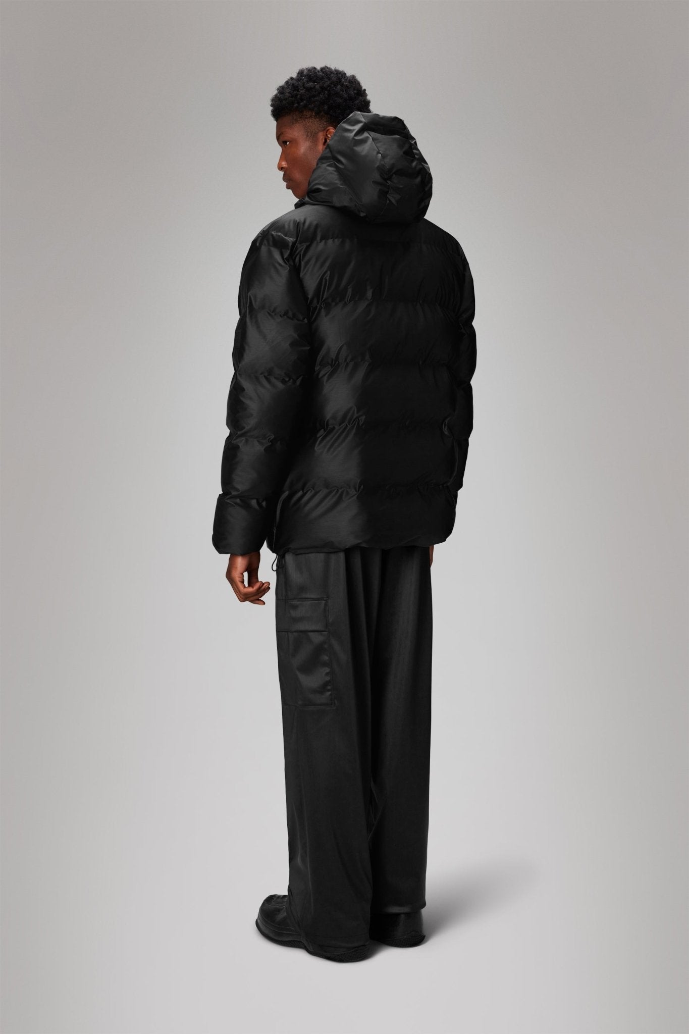 RAINS ALTA Puffer Cargo Jacket W3T3 - Boutique Bubbles