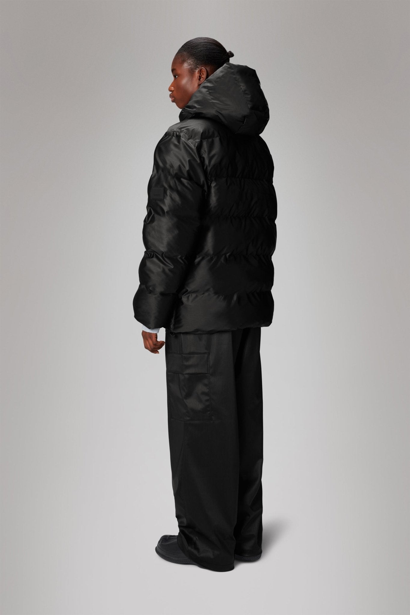 RAINS ALTA Puffer Cargo Jacket W3T3 - Boutique Bubbles