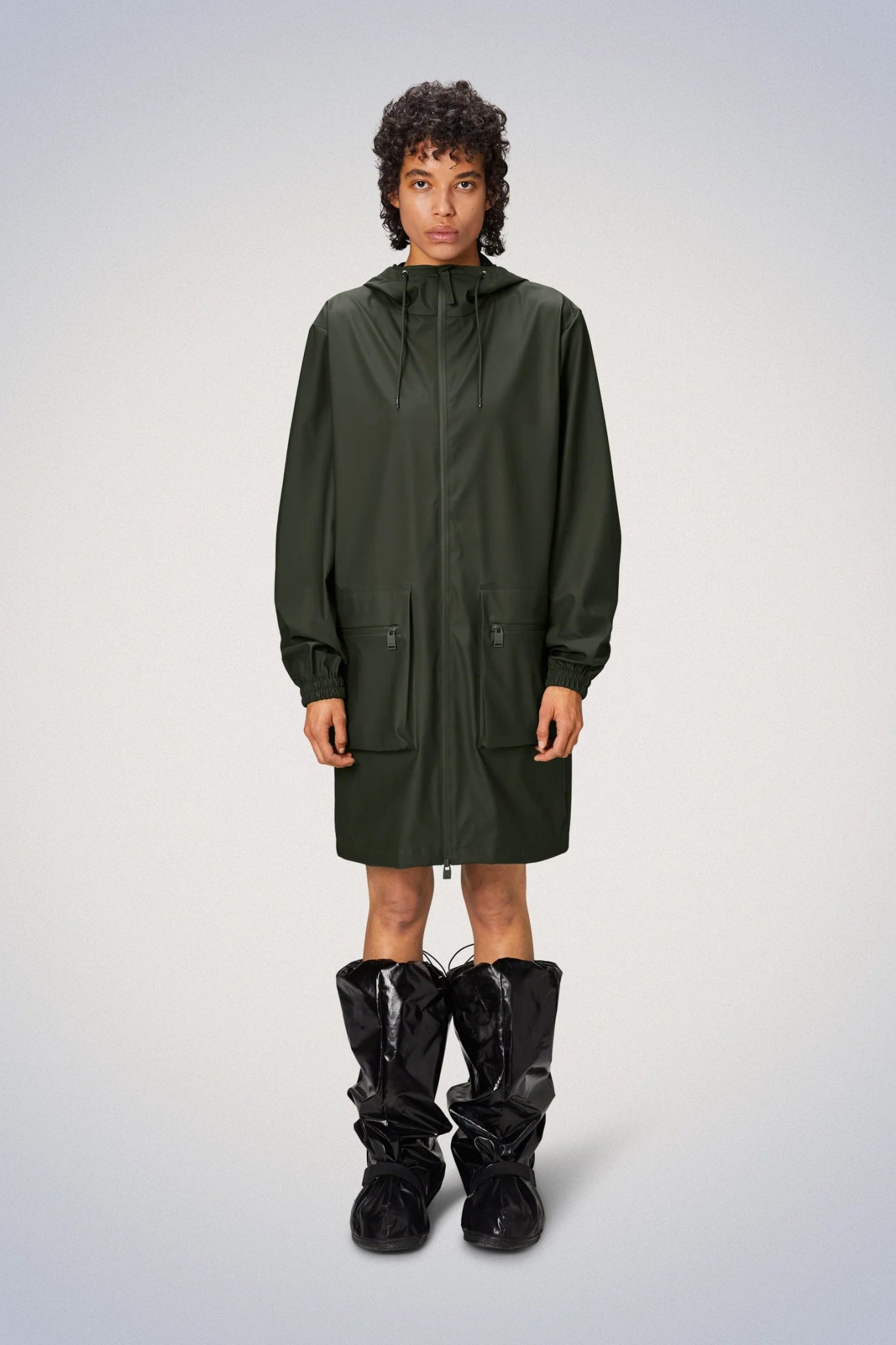 RAINS CARGO Long Jacket W3 - 19850 - Boutique Bubbles