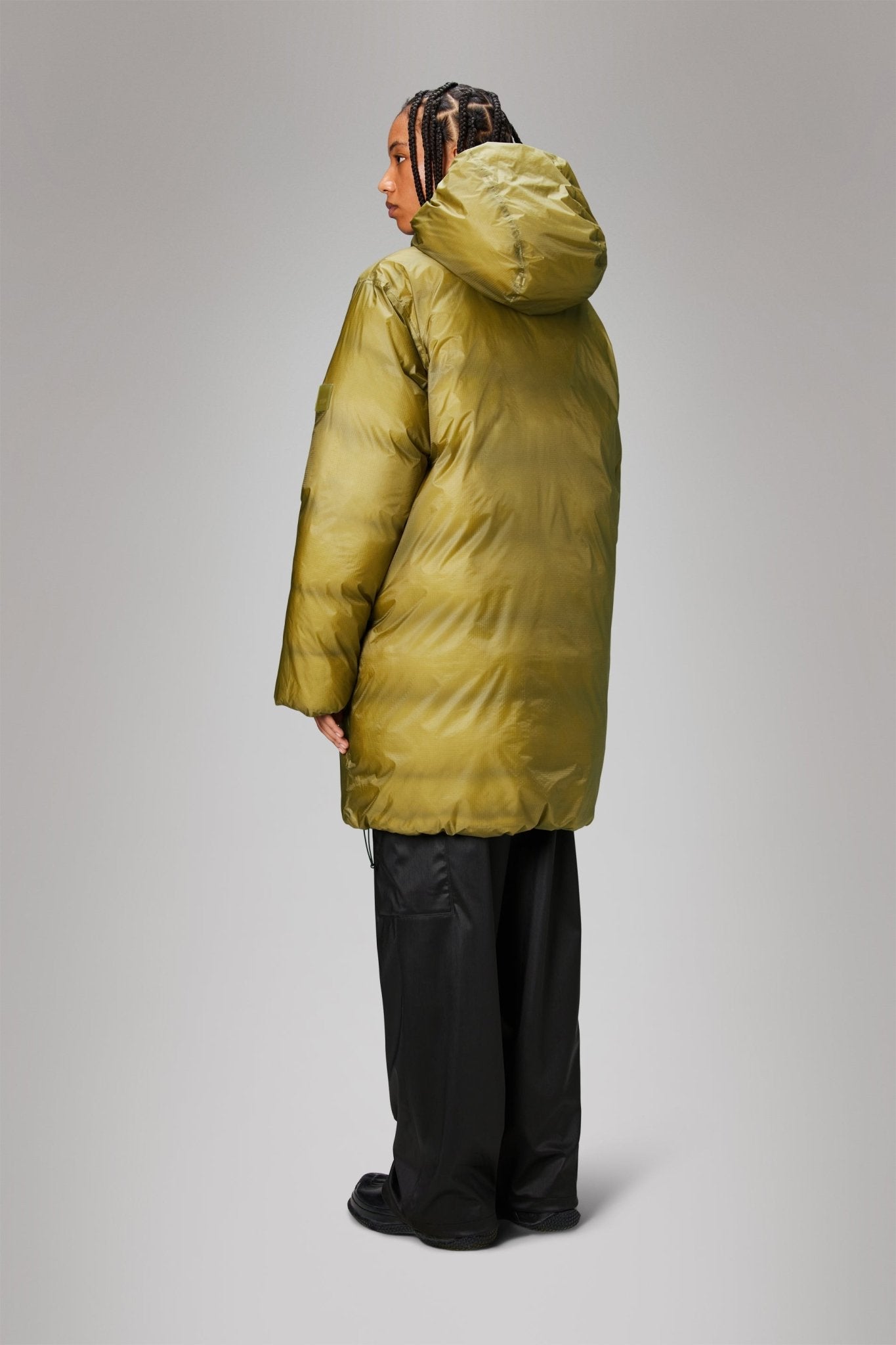 RAINS KEVO Long Puffer Jacket W4T4 - Boutique Bubbles