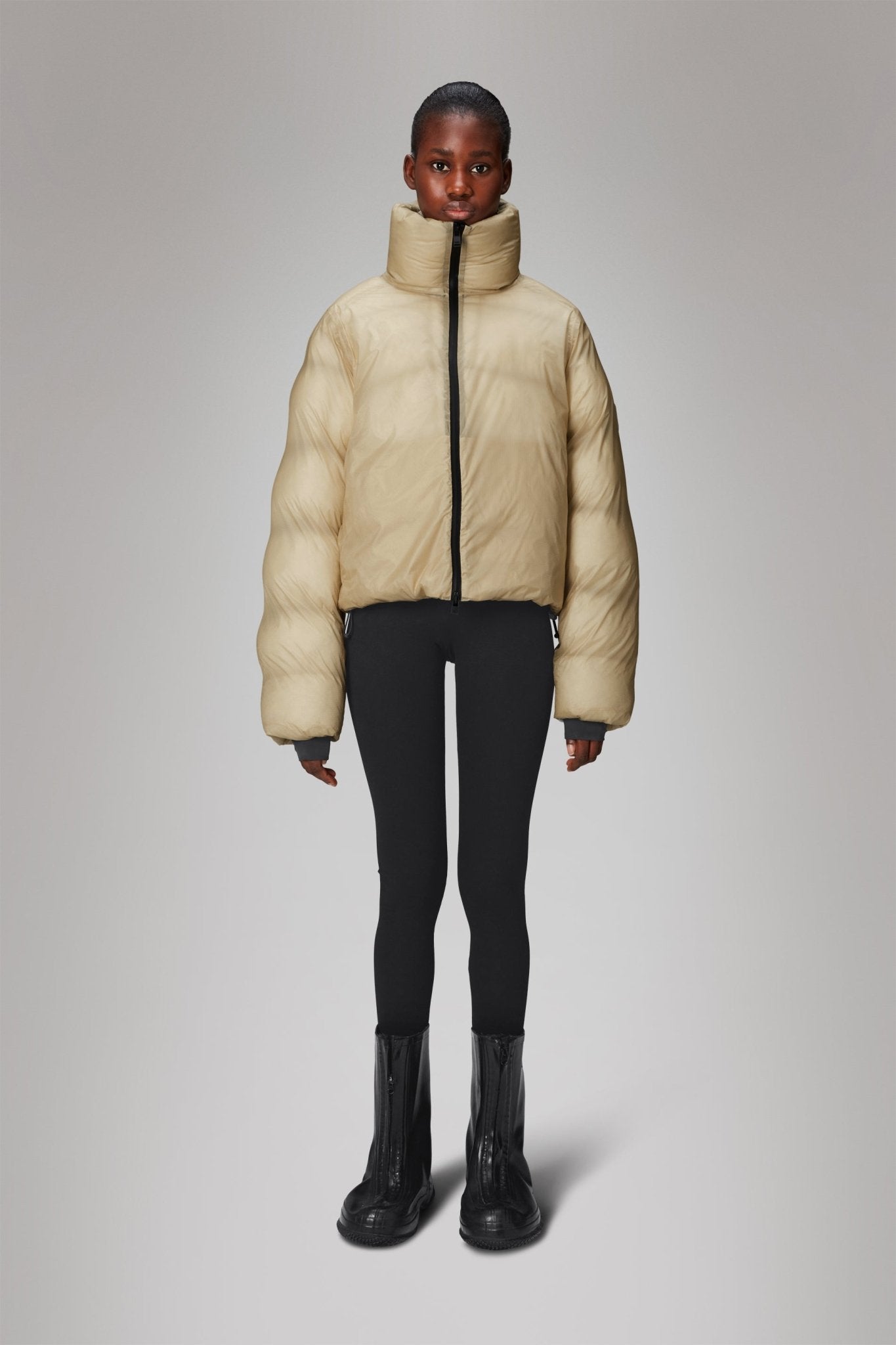 RAINS KEVO Short Puffer Jacket W4T3 - Boutique Bubbles