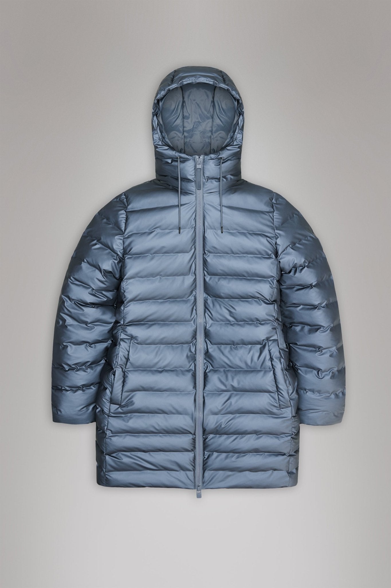 RAINS LOHJA Long Puffer Curve Jacket W3T3 - Boutique Bubbles