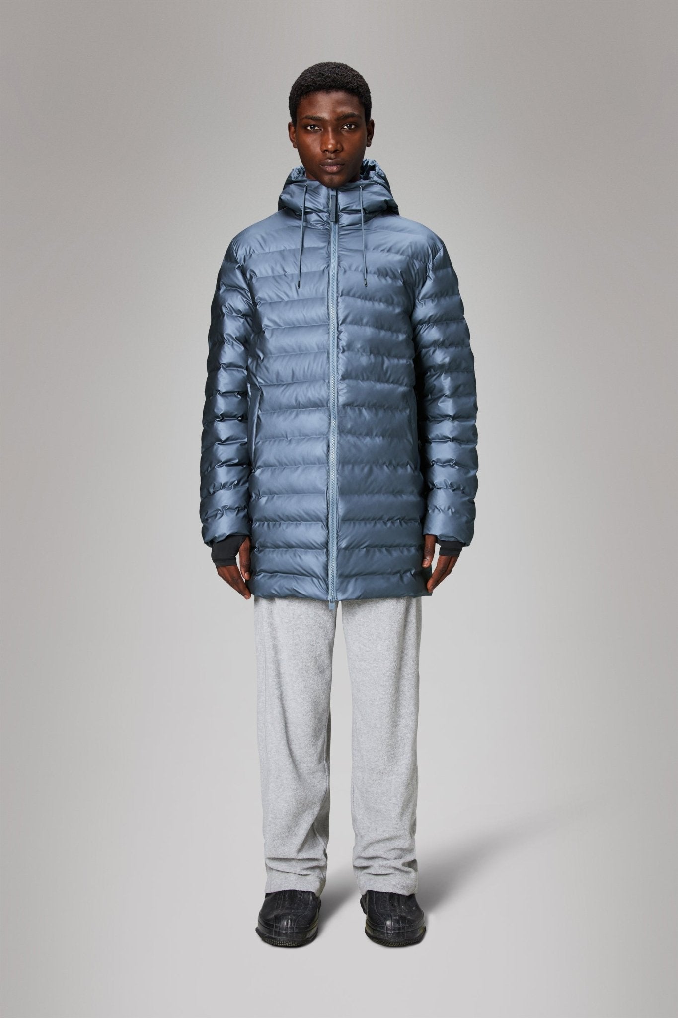 RAINS LOHJA Long Puffer Jacket W3T3 - Boutique Bubbles