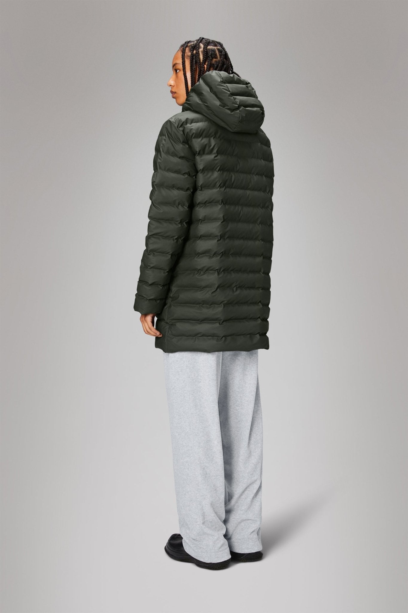 RAINS LOHJA Long Puffer Jacket W3T3 - Boutique Bubbles