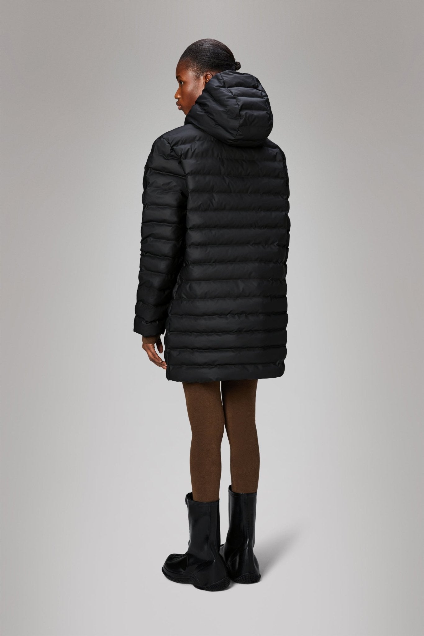 RAINS LOHJA Long Puffer Jacket W3T3 - Boutique Bubbles