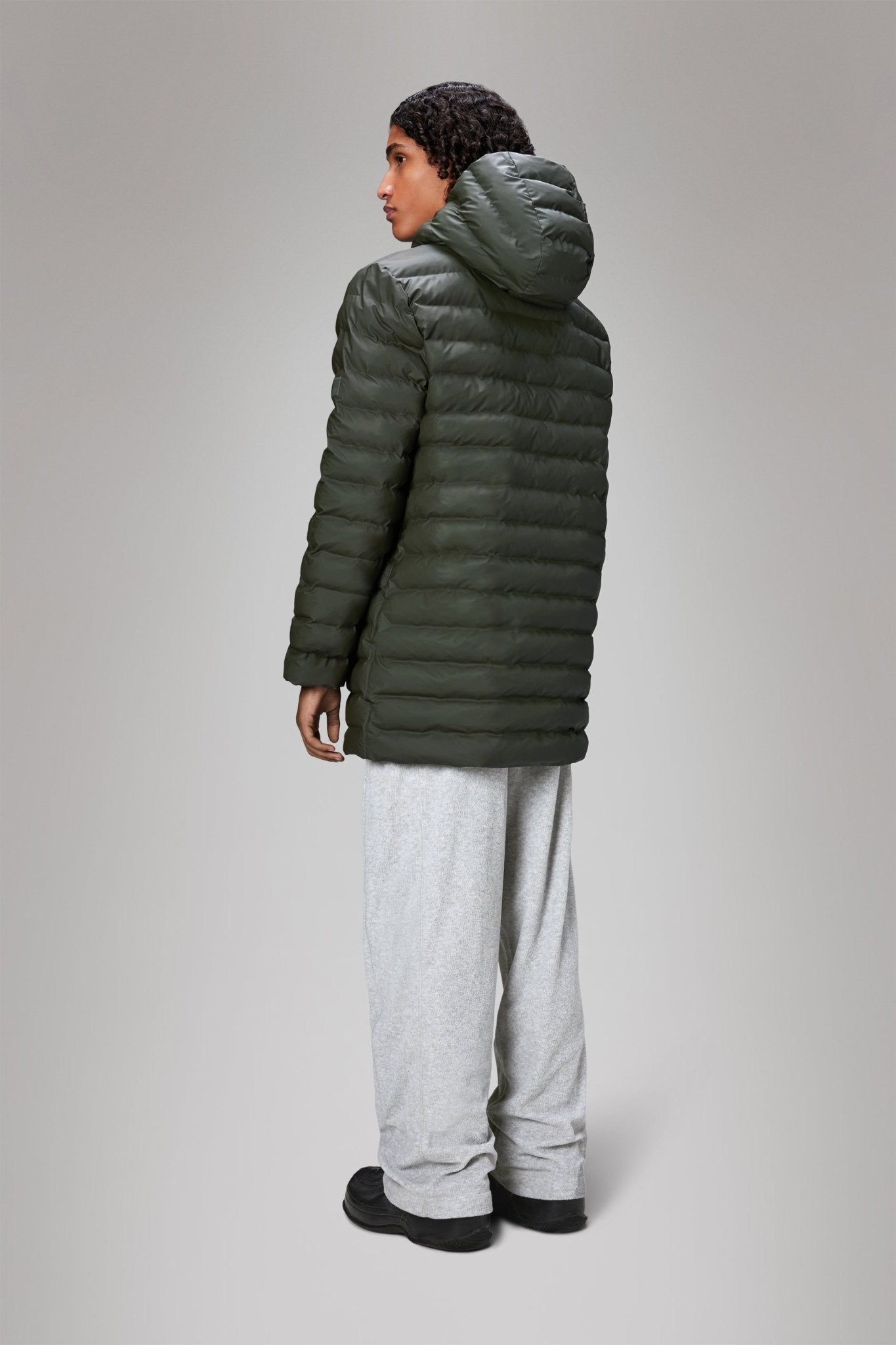 RAINS LOHJA Long Puffer Jacket W3T3 - Boutique Bubbles