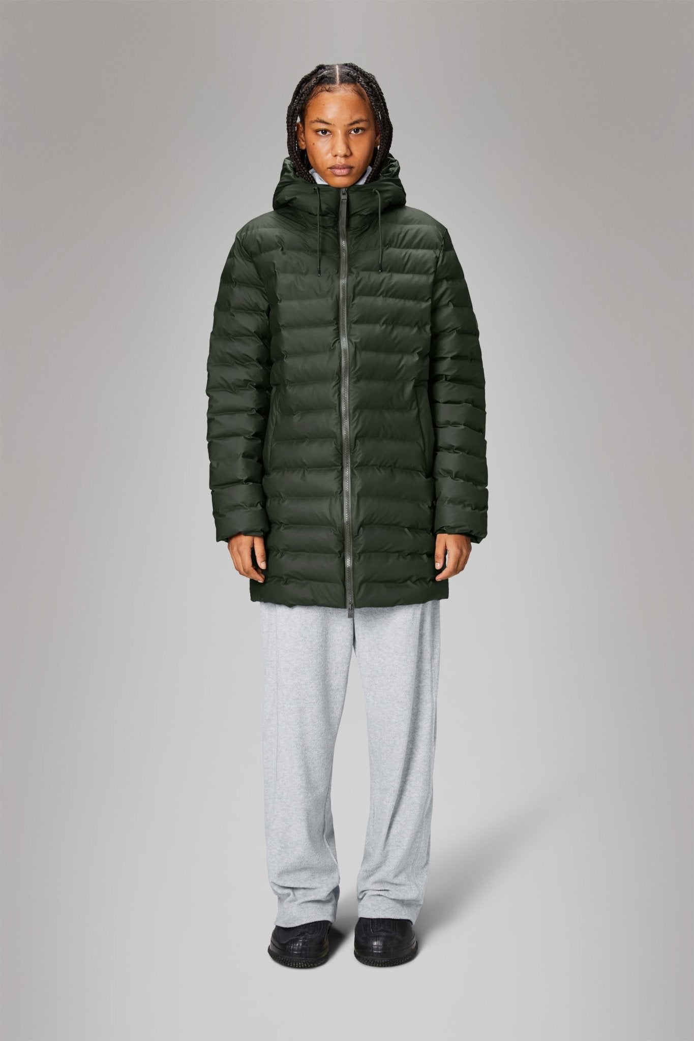 RAINS LOHJA Long Puffer Jacket W3T3 - Boutique Bubbles