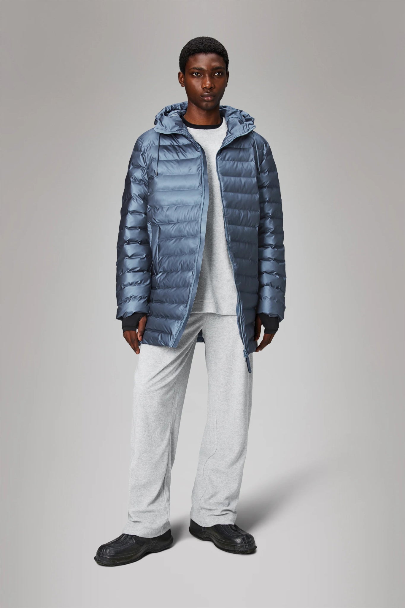 RAINS LOHJA Long Puffer Jacket W3T3 - Boutique Bubbles