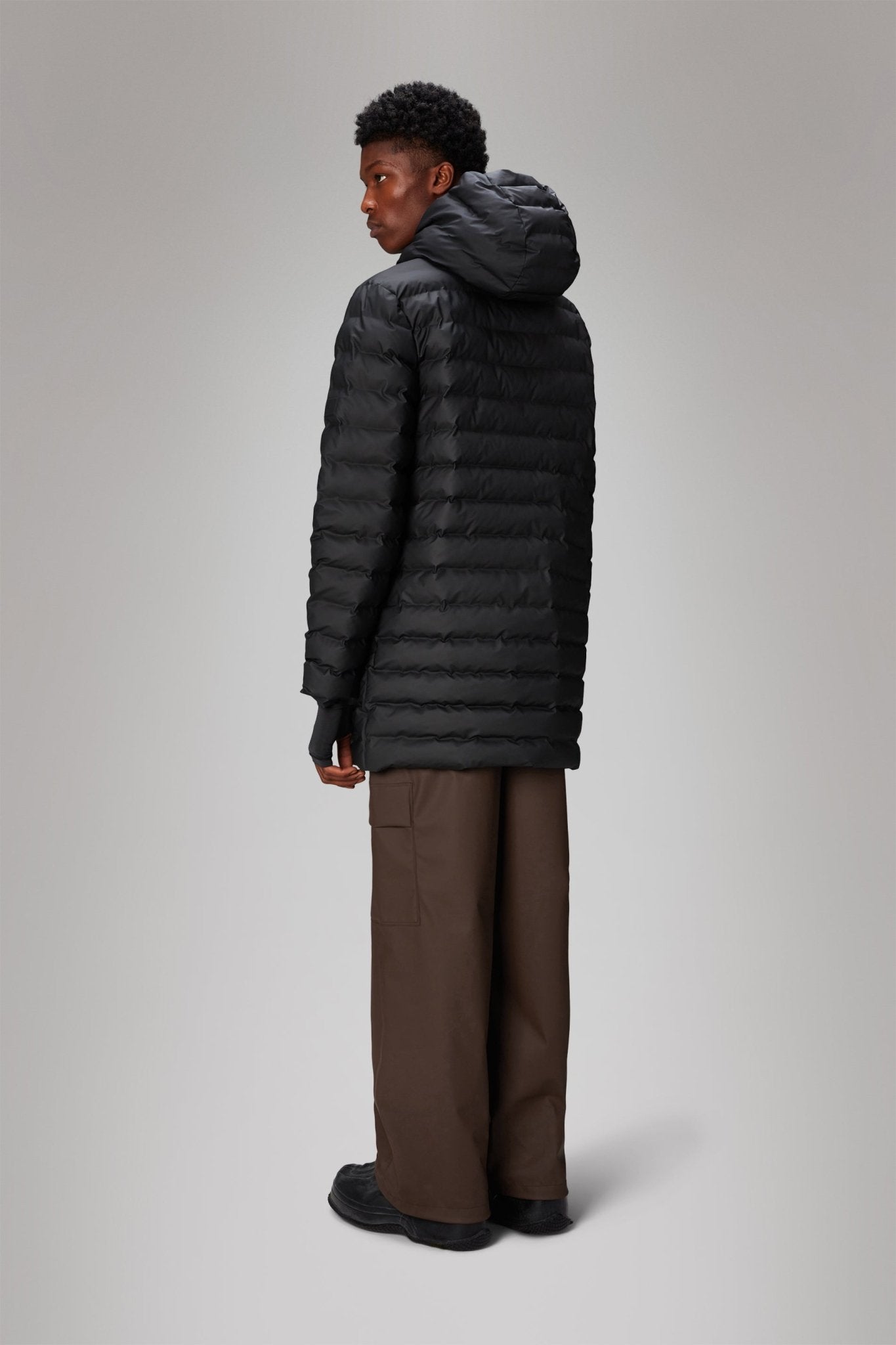 RAINS LOHJA Long Puffer Jacket W3T3 - Boutique Bubbles