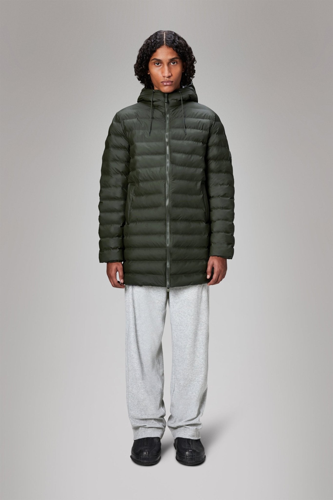 RAINS LOHJA Long Puffer Jacket W3T3 - Boutique Bubbles