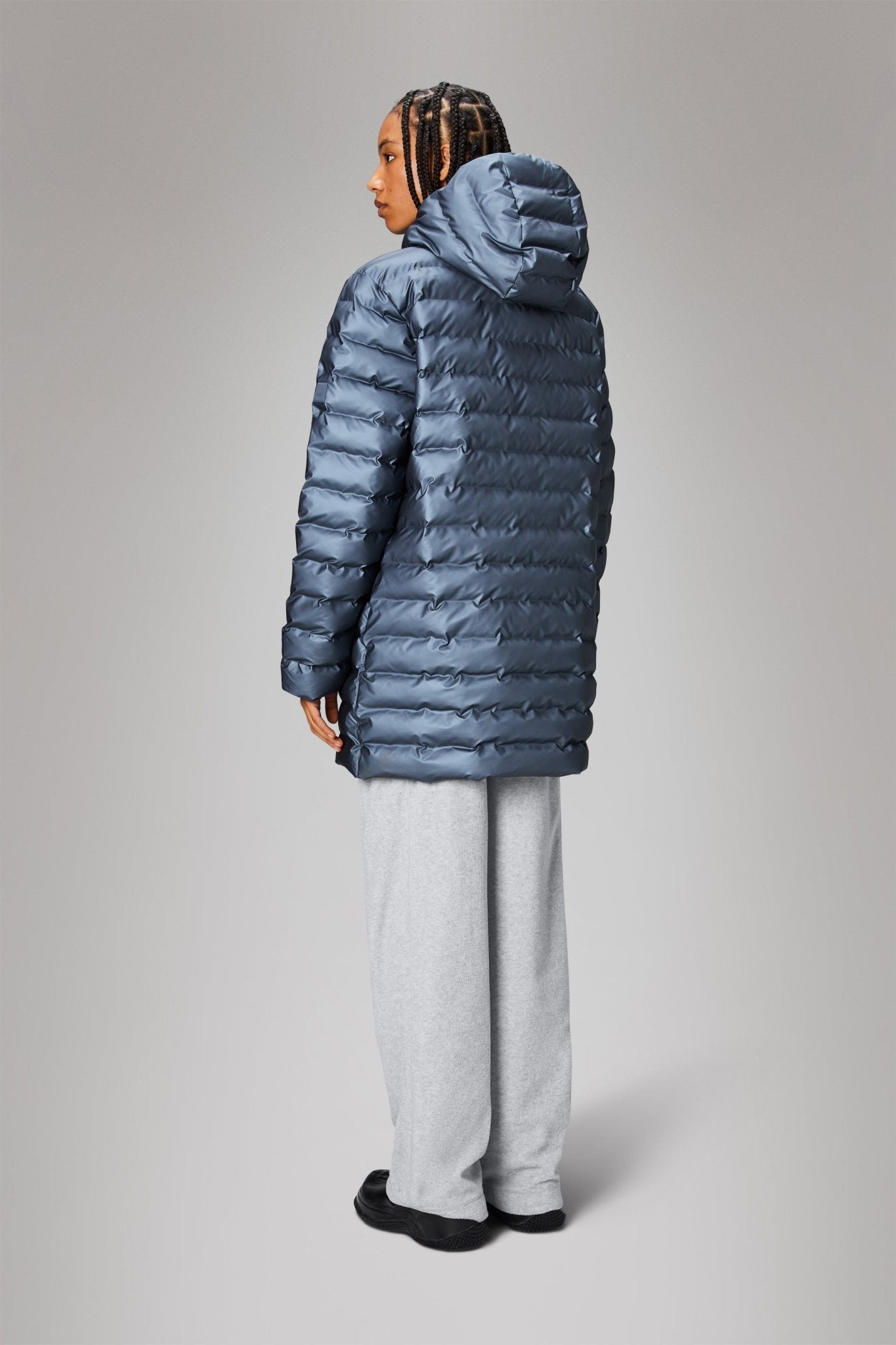 RAINS LOHJA Long Puffer Jacket W3T3 - Boutique Bubbles